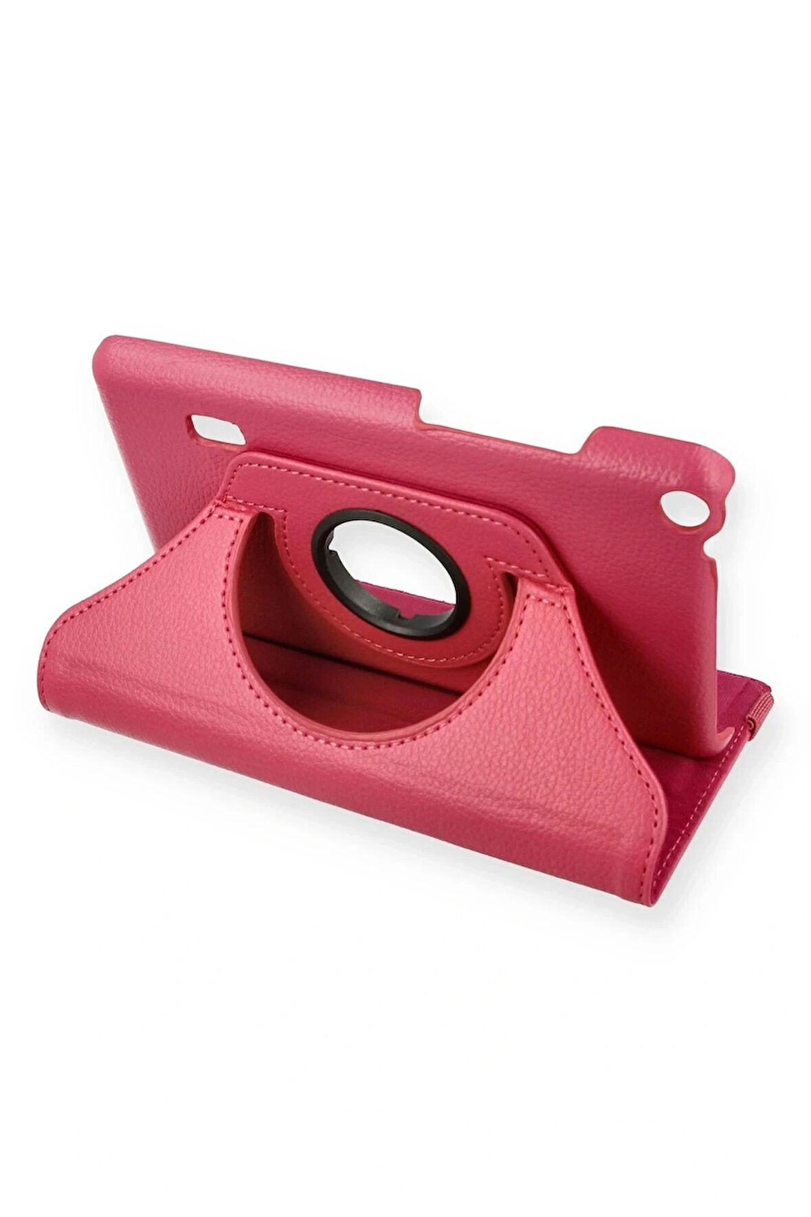 Huawei MediaPad T3 7 Kılıf 360 Tablet Deri Kılıf - Pembe