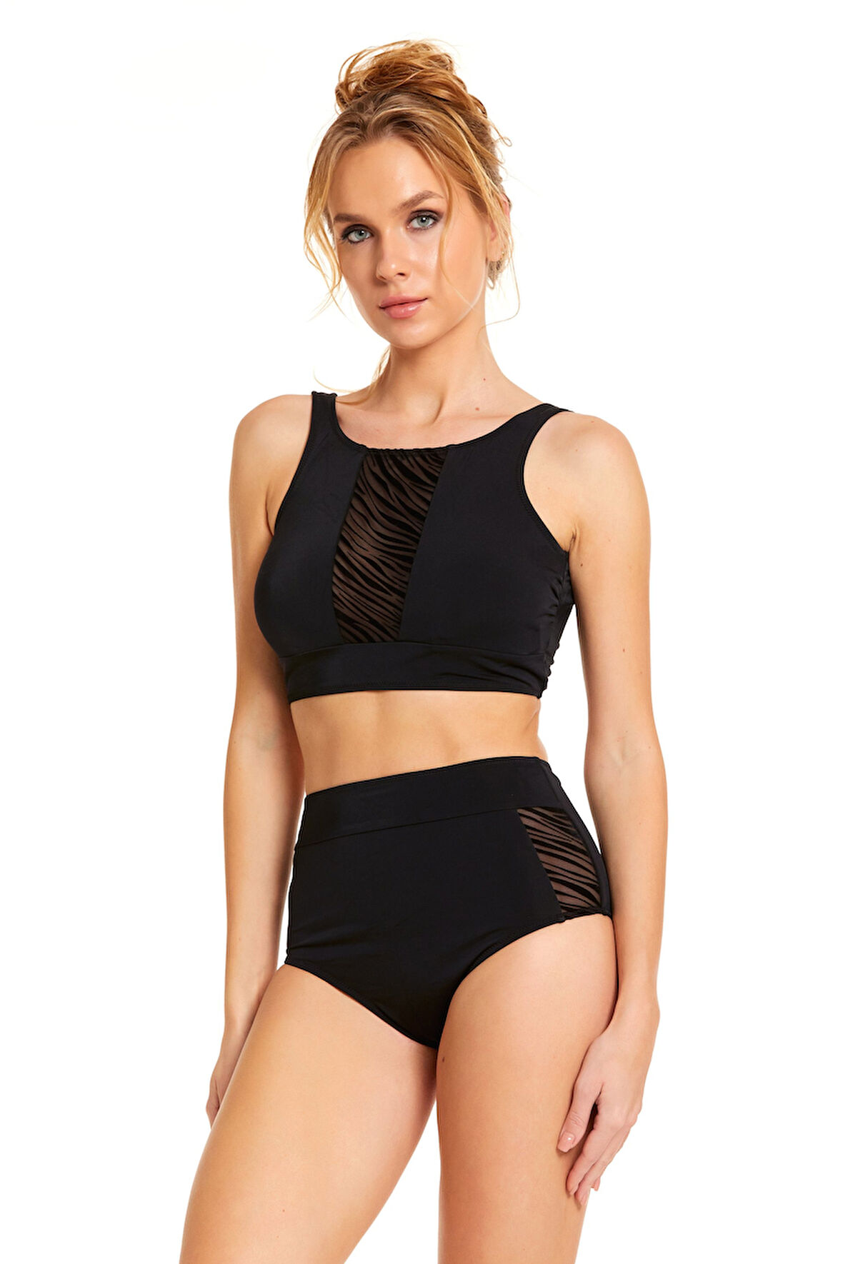 Argento 01-1411-1145 Kadın Tül Detay Büstiyer Bikini