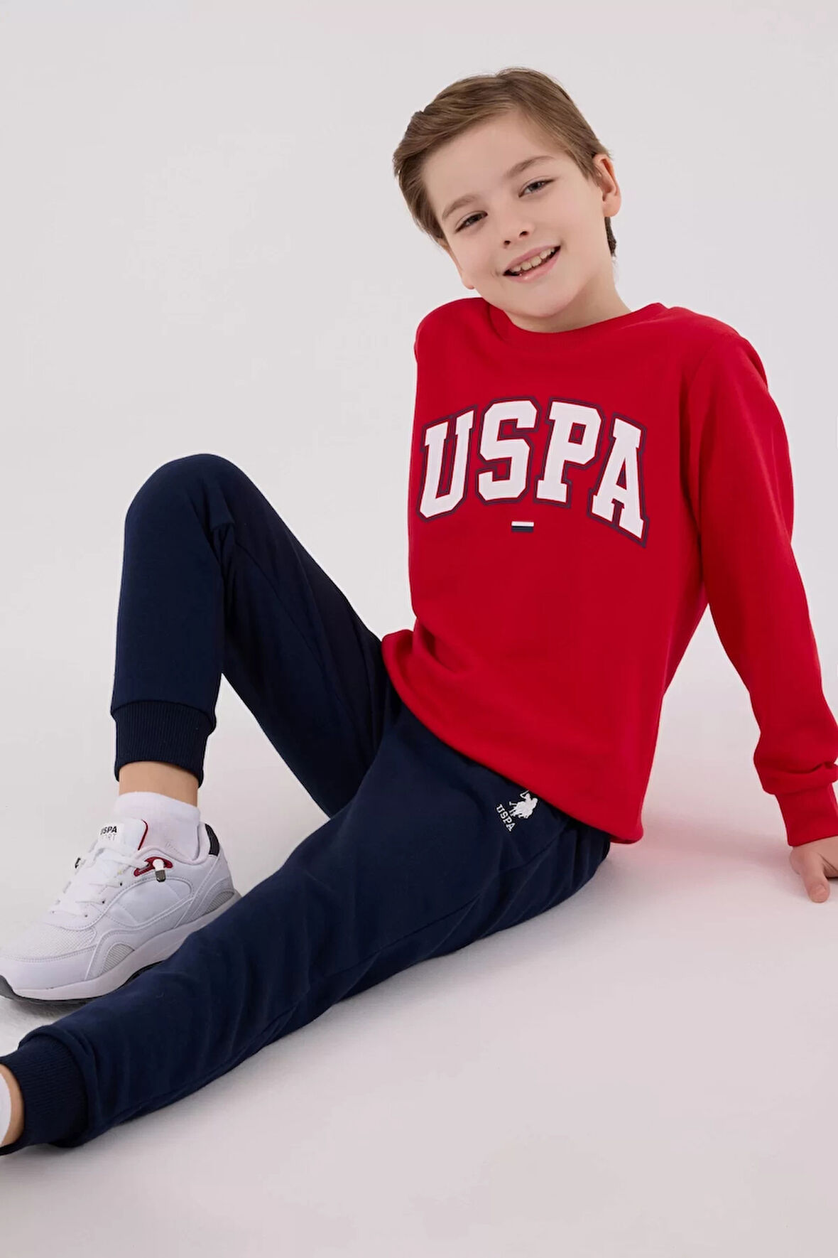 U.s. Polo Assn Eşofman Takımı Us2227-4 Kırmızı