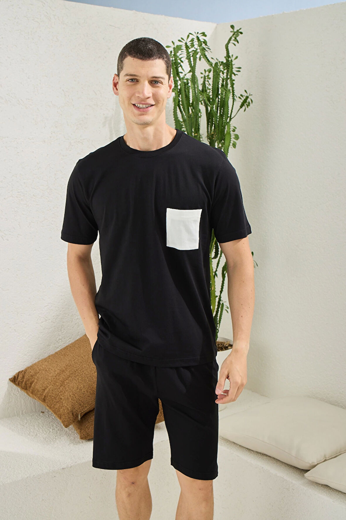 Kocabey 2008 Erkek O Yaka Şortlu Takım