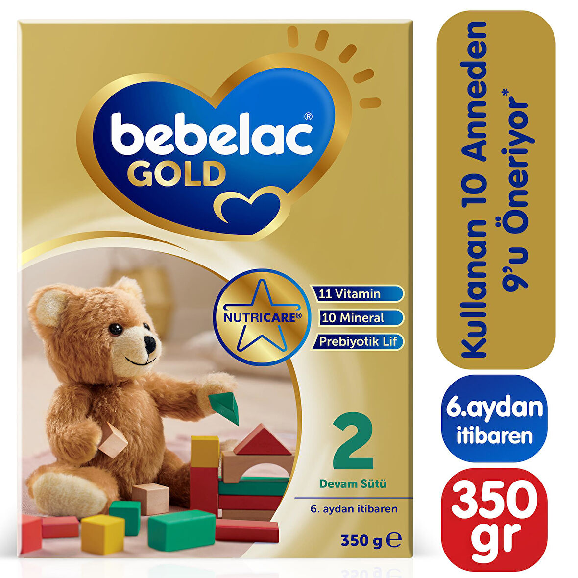 Bebelac Gold Bebek Devam Sütü No2 350 Gr