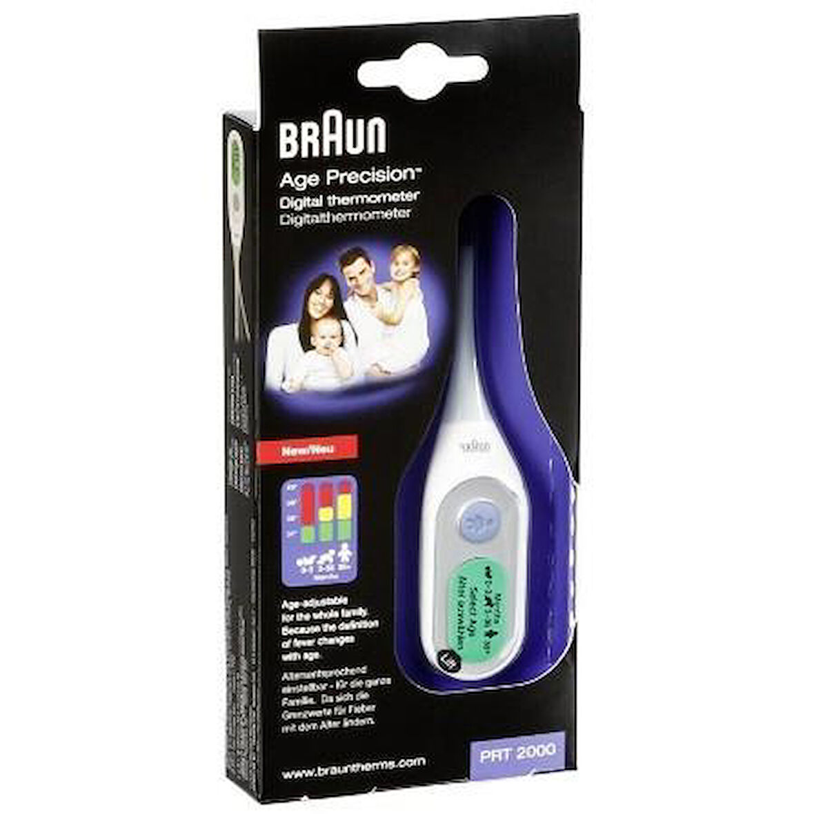 Braun PRT2000 Dijital Ateş Ölçer