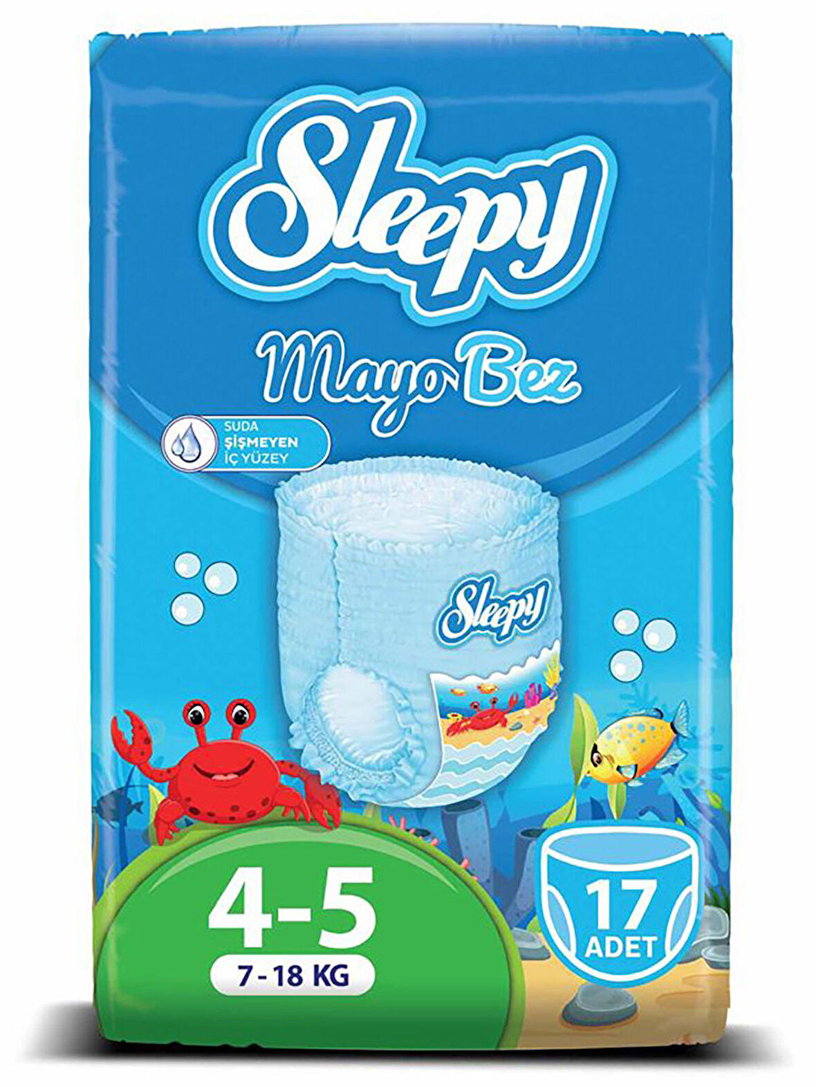 Sleepy Mayo Külot Bez 4-5 Beden 7-18 Kg 17 Adet