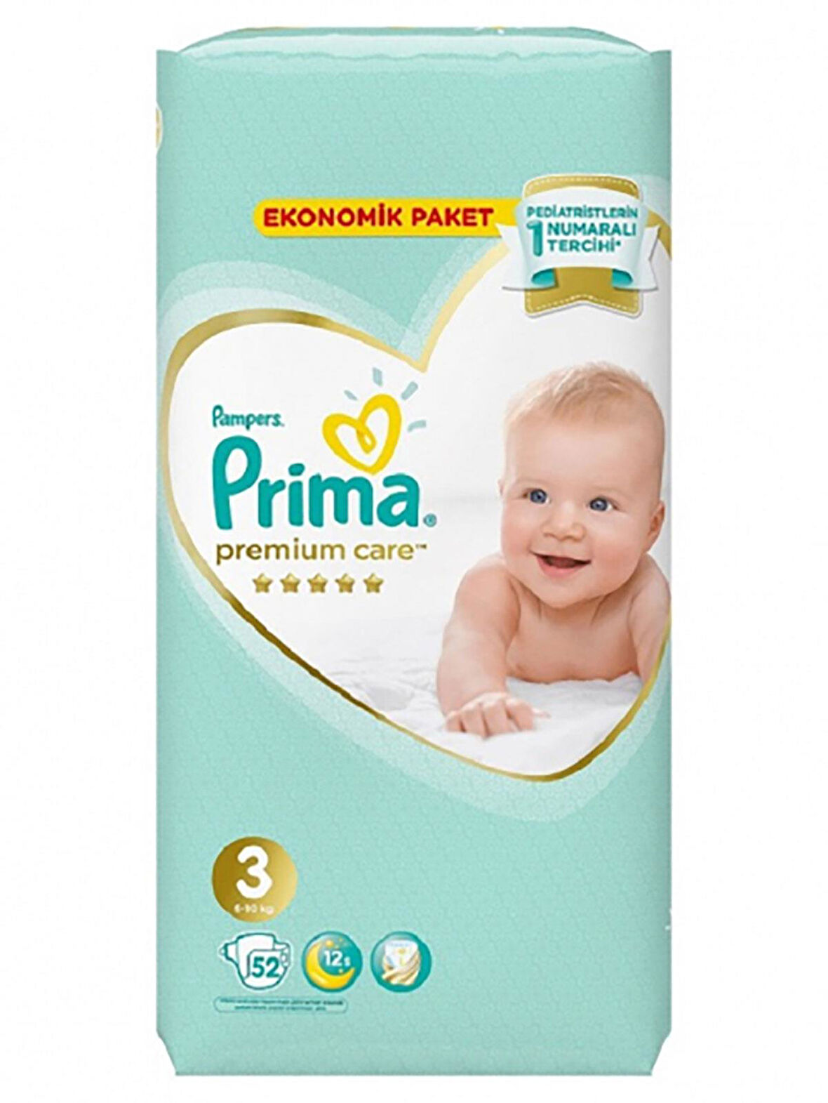 Prima Premium Care Eko Paket 3 Beden 52 Adet