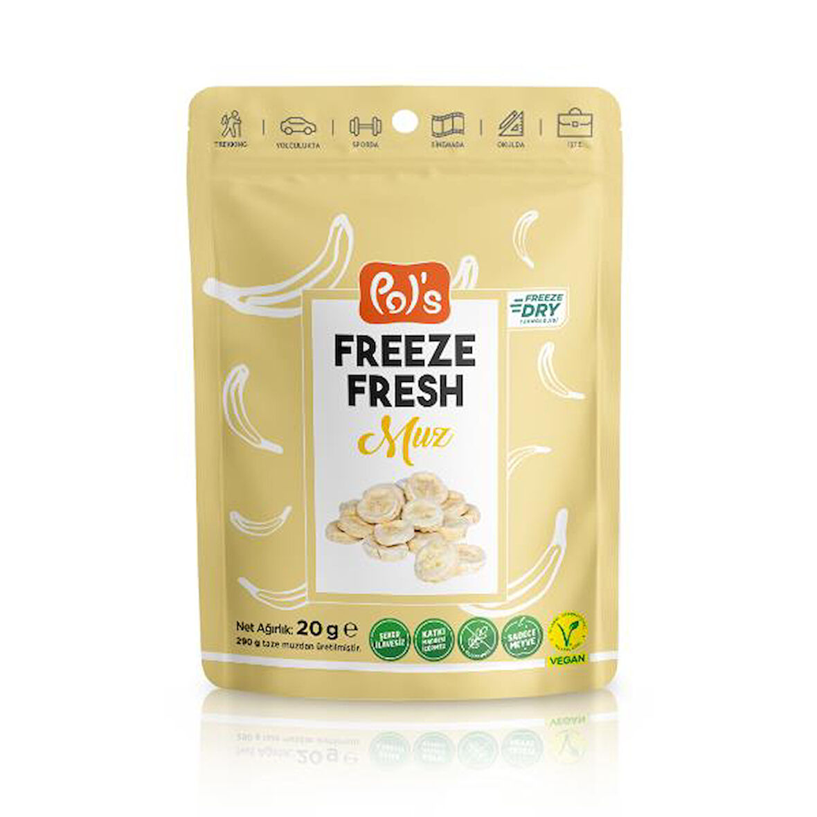 Pol’s Freeze Fresh Muz 20 Gr
