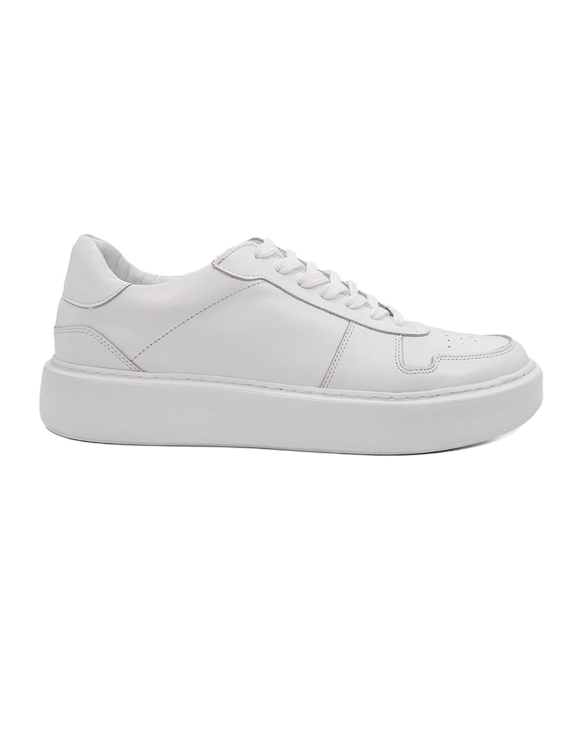 Rush Beyaz Hakiki Deri Erkek Spor Ayakkabı (Sneaker) Ayakkabı Numara 40