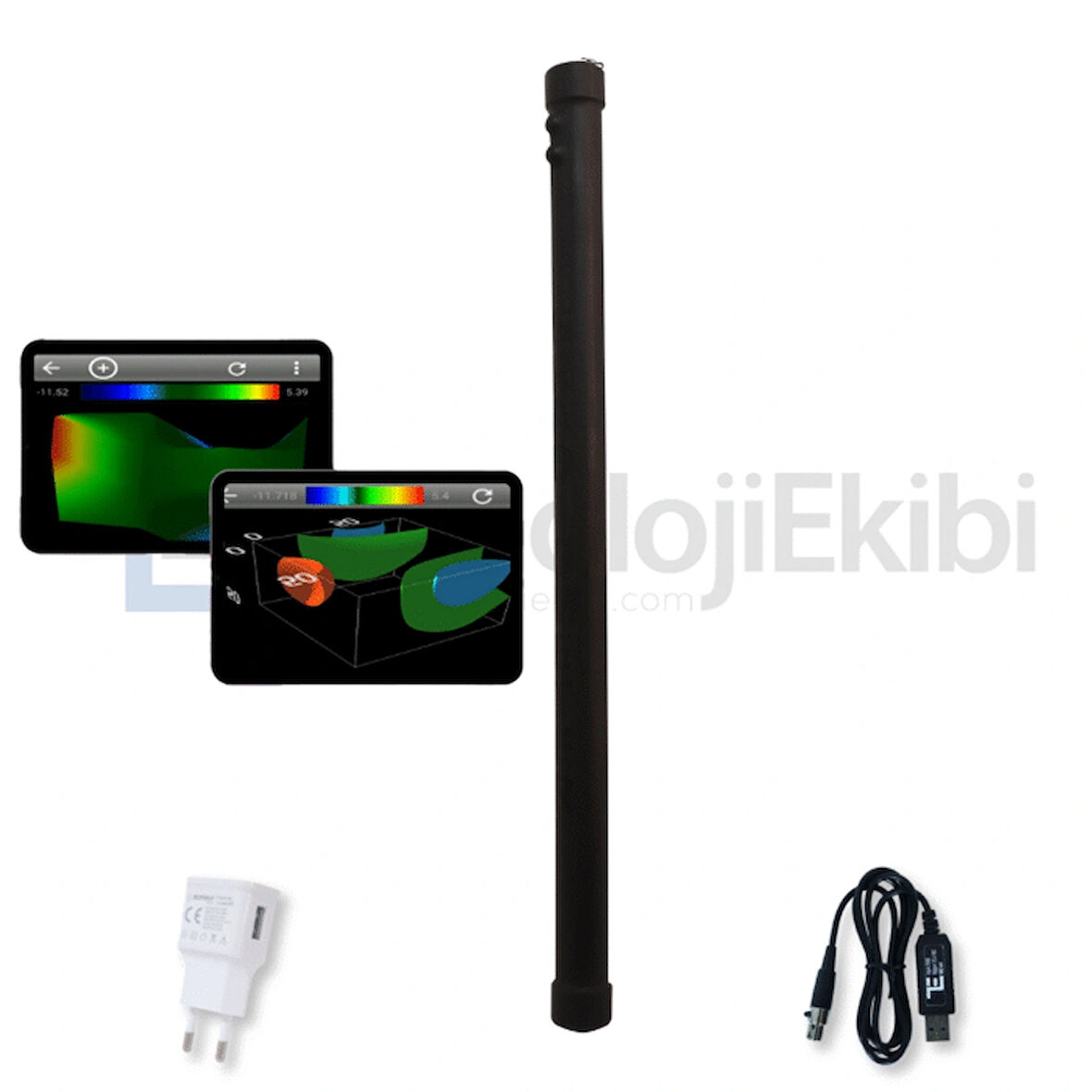 Teknoloji Ekibi 3D Windows Gradiometre Yer Altı Görüntüleme Cihazı