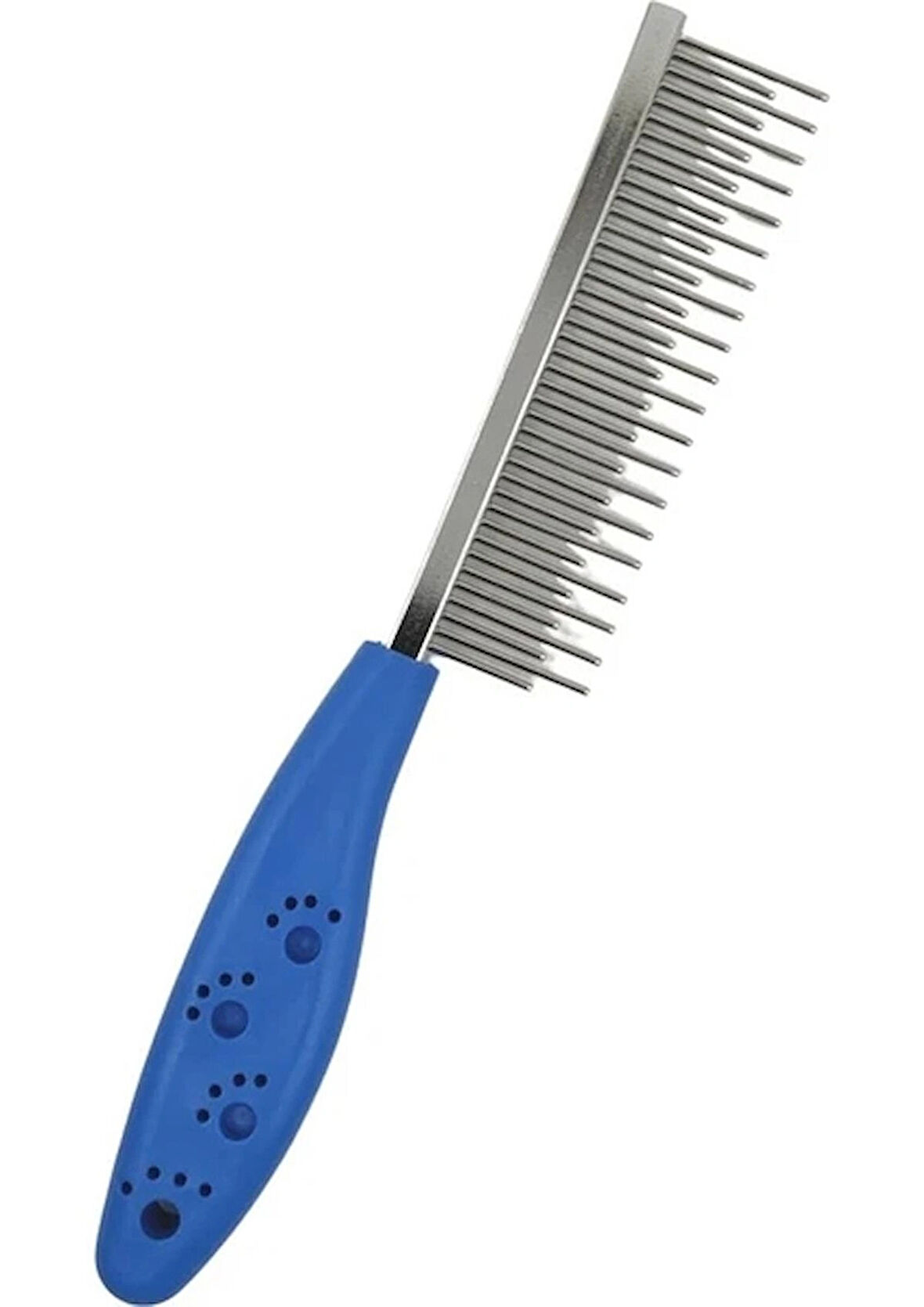 Bak Gel Al Tüy Açıcı Kedi Köpek Tarağı Tek Taraflı Metal Dişli Evcil Hayvan Bakım Fırçası