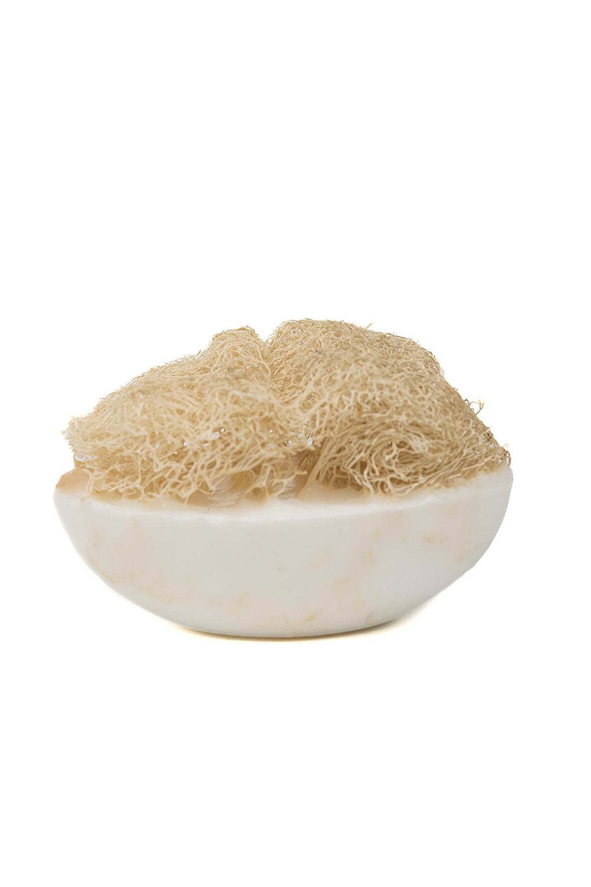 %100 Doğal El Yapımı Kabak Lifli Duş Sabunu 185gr gr - Seferihisar Zeytinyağı %90 Daha Yoğun