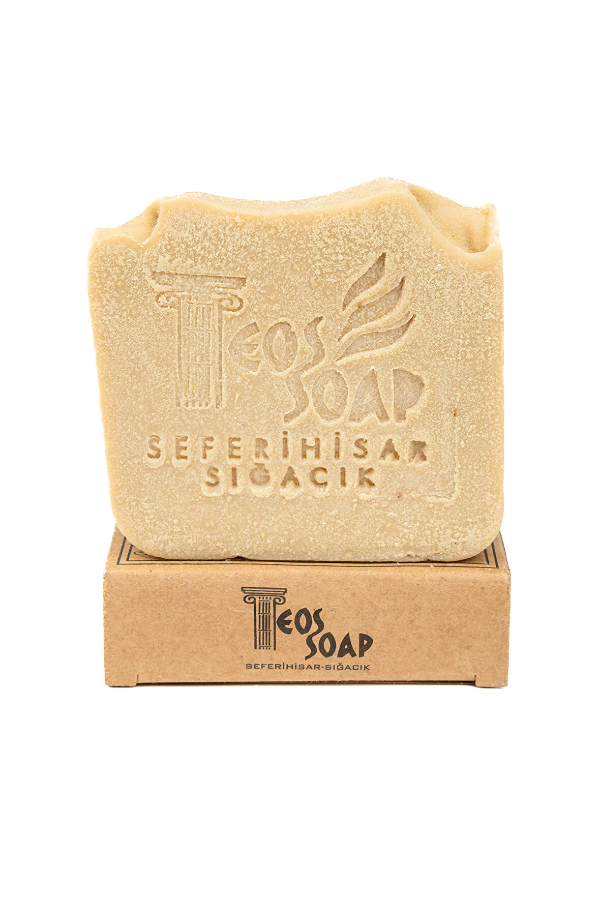 %100 Doğal El Yapımı Kükürt Sabunu 185gr gr - Seferihisar Zeytinyağı %90 Daha Yoğun