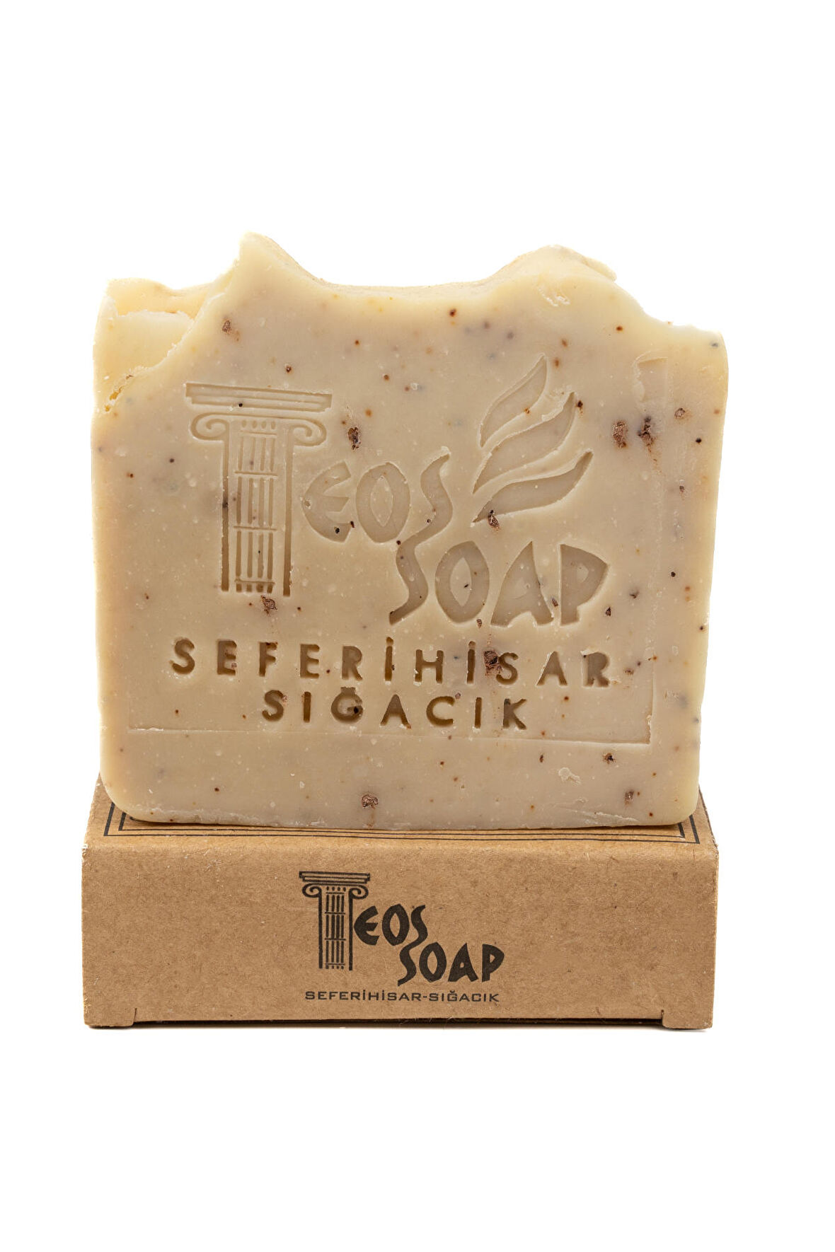 %100 Doğal El Yapımı Kayısı Çekirdeği Sabunu 180 gr - Seferihisar Zeytinyağı %90 Daha Yoğun