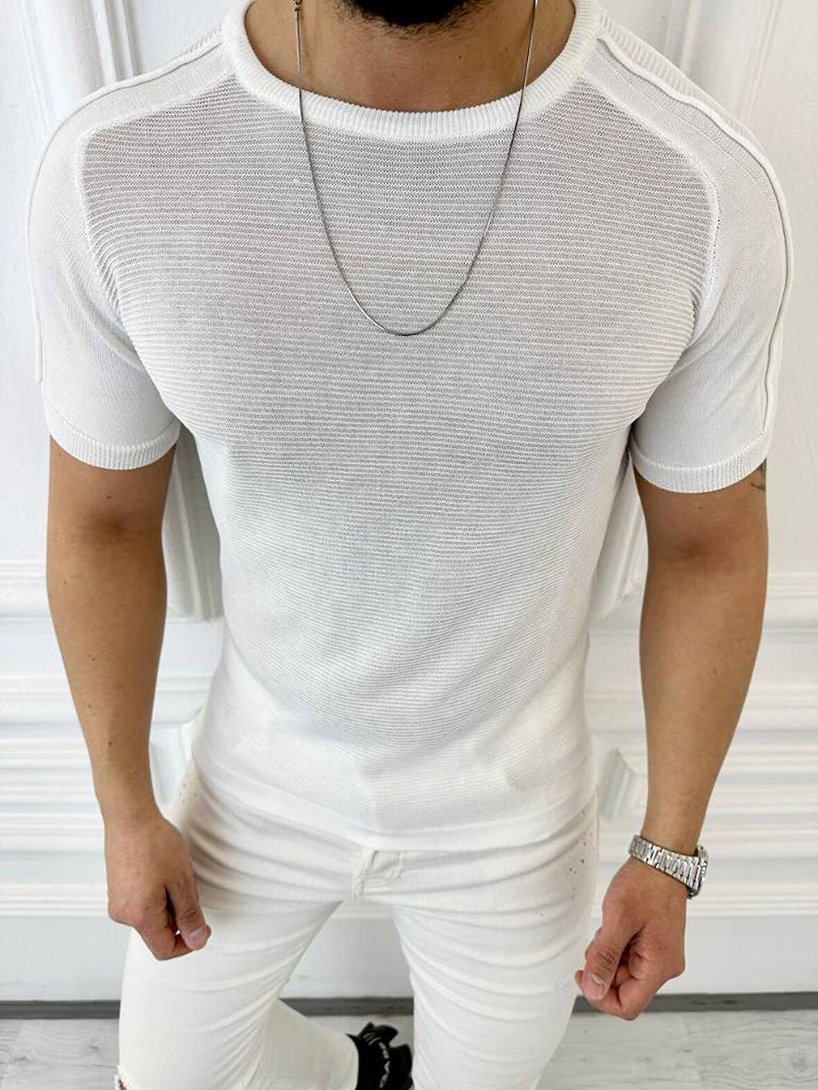 Tişört Nefes Alabilen Terletmez Slim Fit Dar Kesim T-Shirt