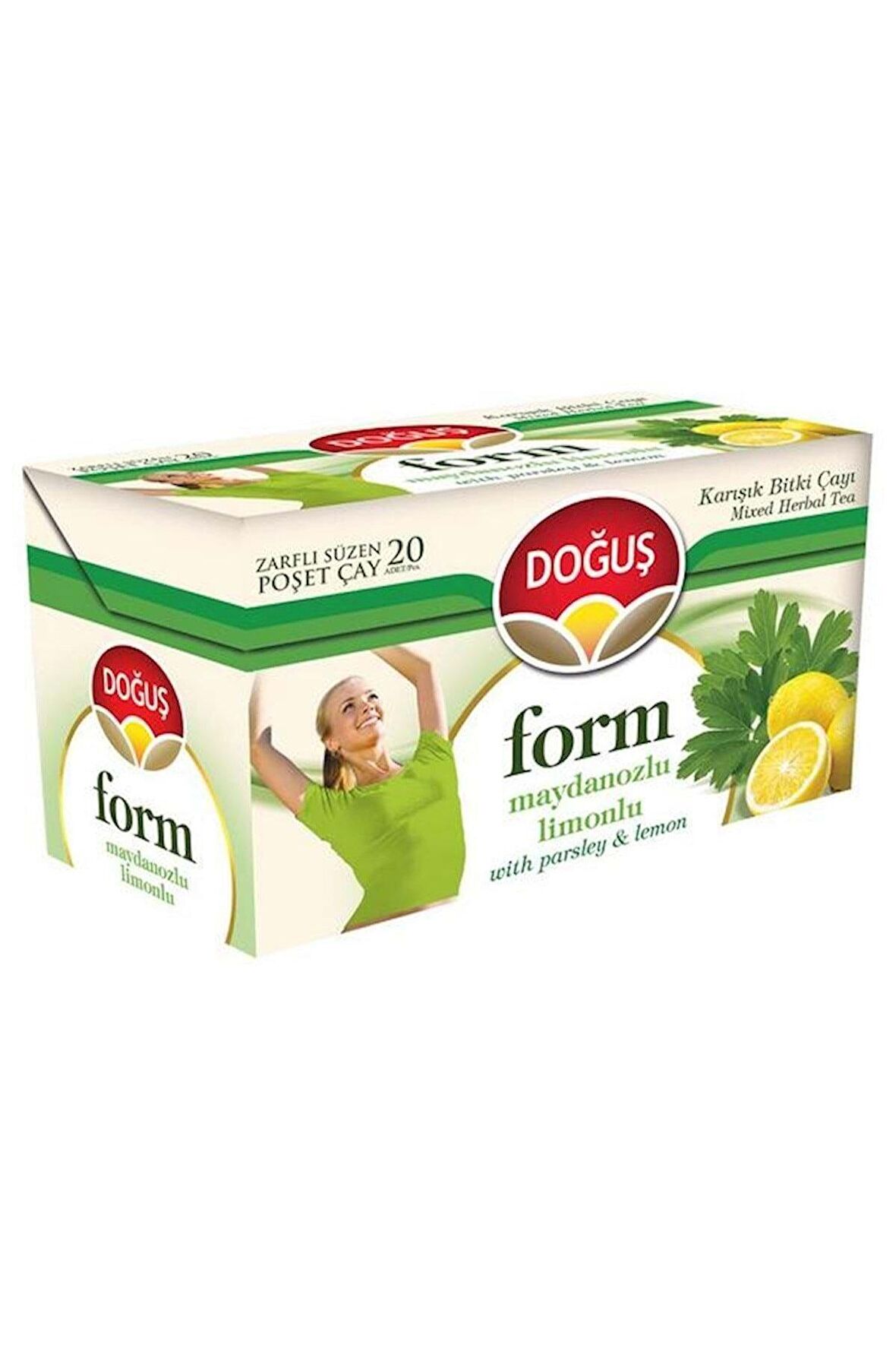 Doğuş - Form Maydanozlu Limonlu 20'li Süzen Poşet Çay
