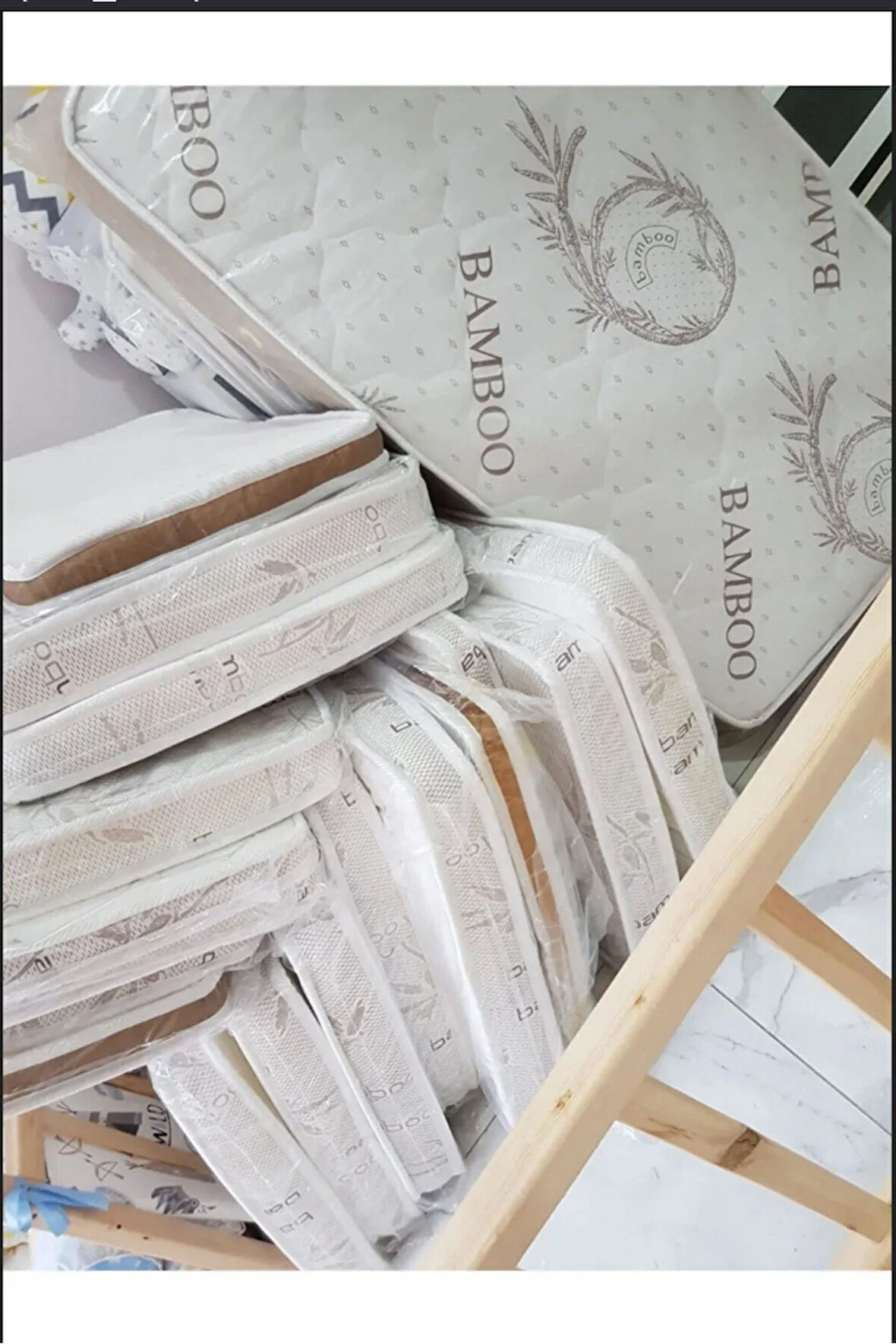 Bebek Park Yatak 1ADET Anne Yanı Bebek Yatağı Sünger Park Yatak Ultra Lüx Full Ortopedik Bebek