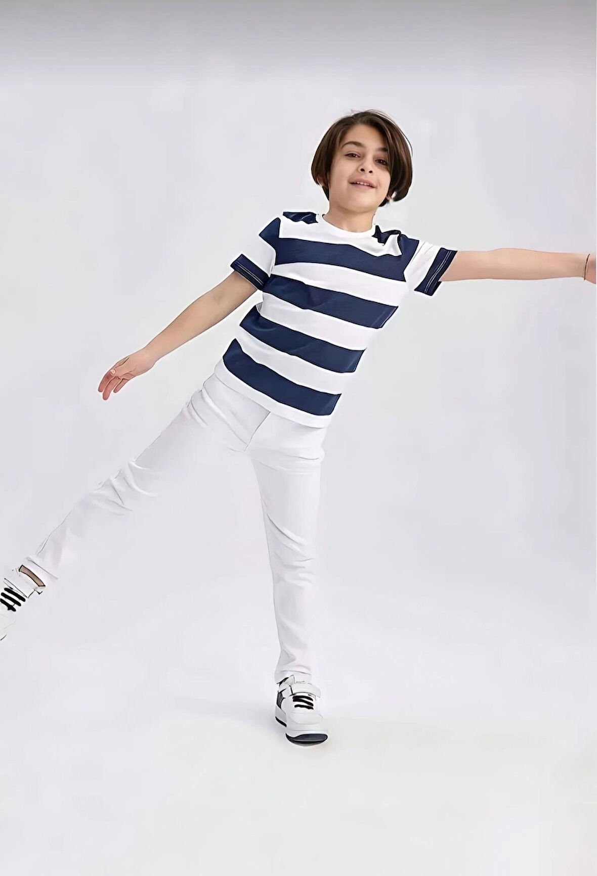 23 Nisan 29 Ekim Likralı Gabardin Çocuk Pantolon 