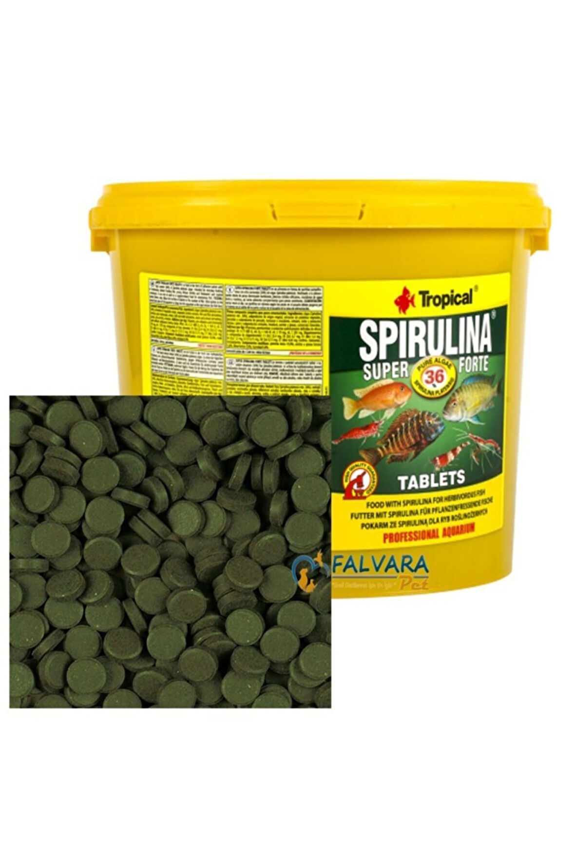 Süper Spirulina Forte Tablet Yem 500 Adet