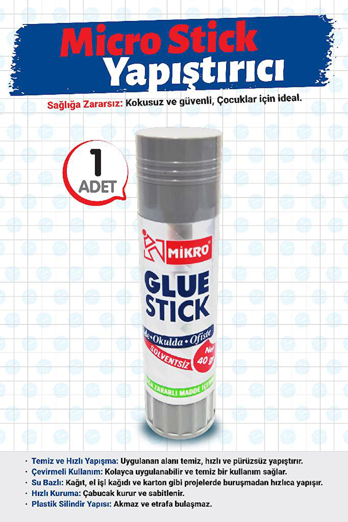 Mikro Stick Yapıştırıcı 40 gr-T1445