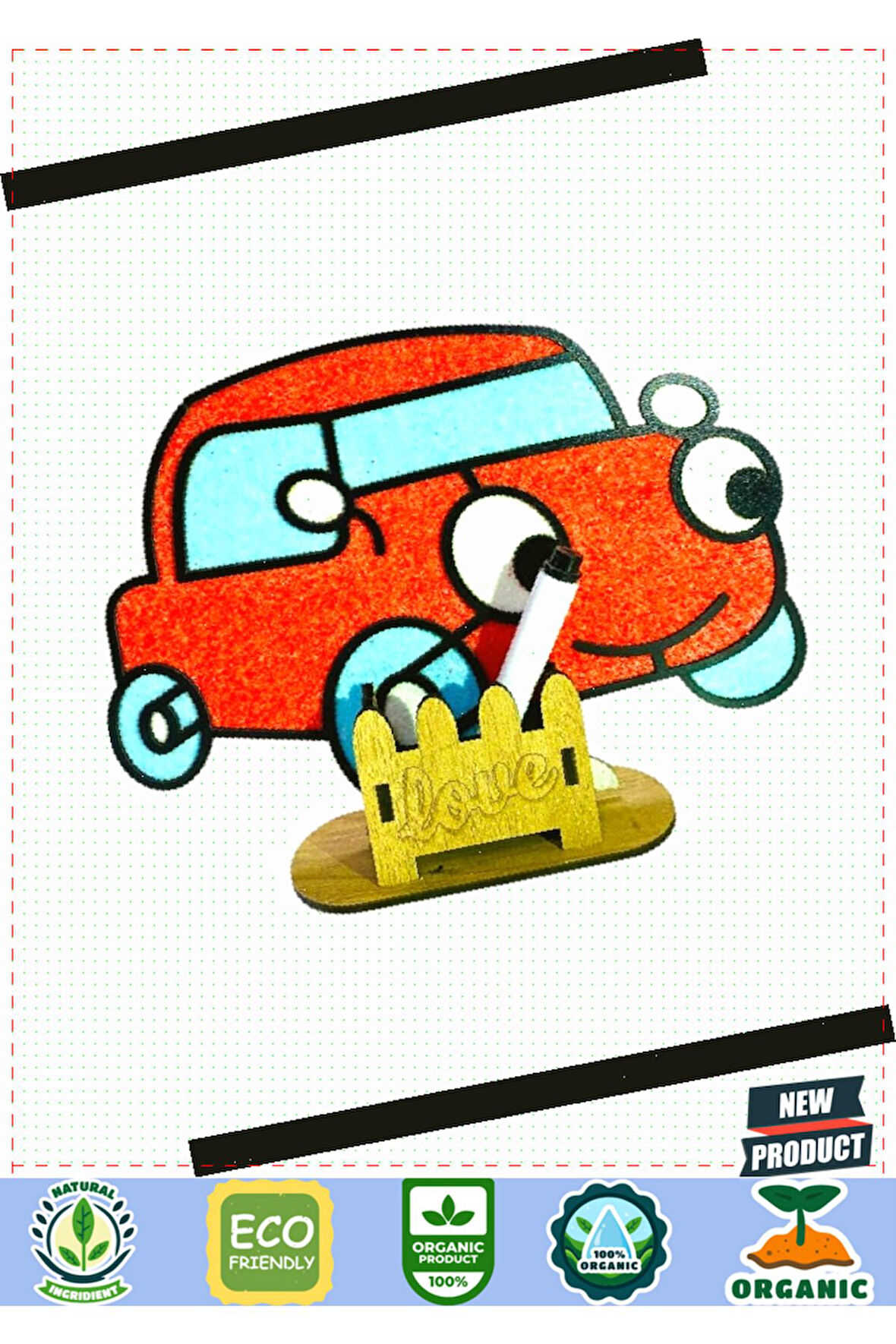 Kalemlikli Karakter Kum Boyama Oyunu Kız Çocuk Oyunları Ahşap Tuz Boyama Erkek Çocuk Oyuncakları