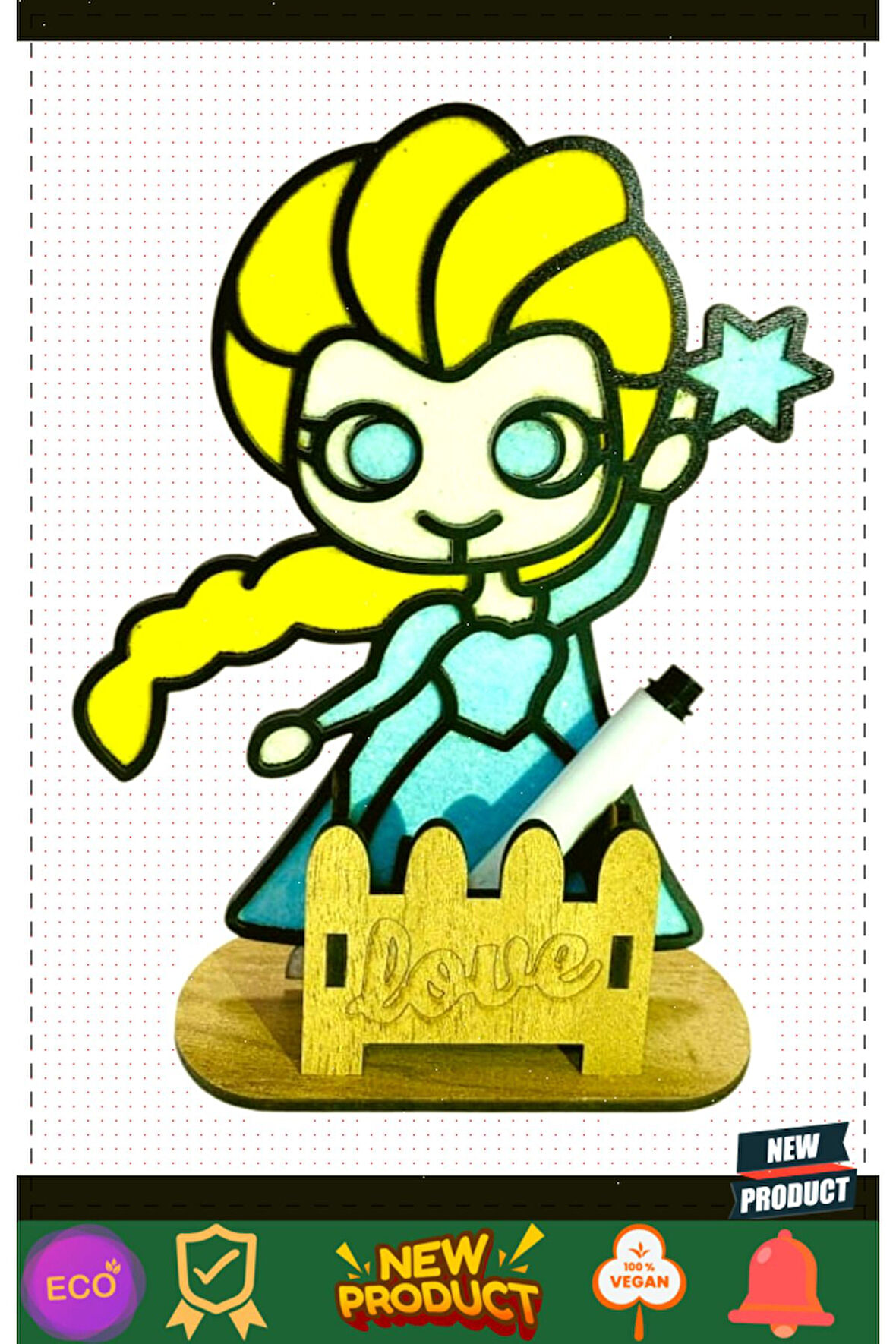 Kalemlikli Karakter Kum Boyama Oyunu Kız Çocuk Oyunları Ahşap Tuz Boyama Erkek Çocuk Oyuncakları