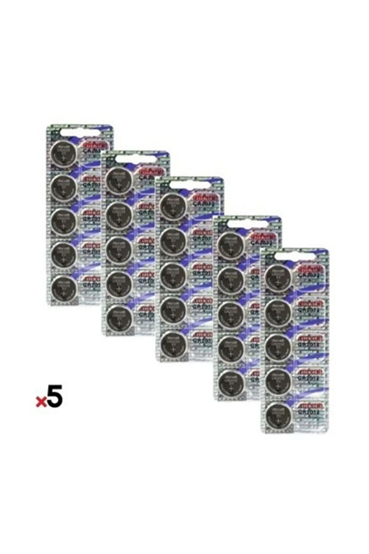 Maxell Cr2032 3v Hologram 5li (25 Adet)  Lityum Pil
