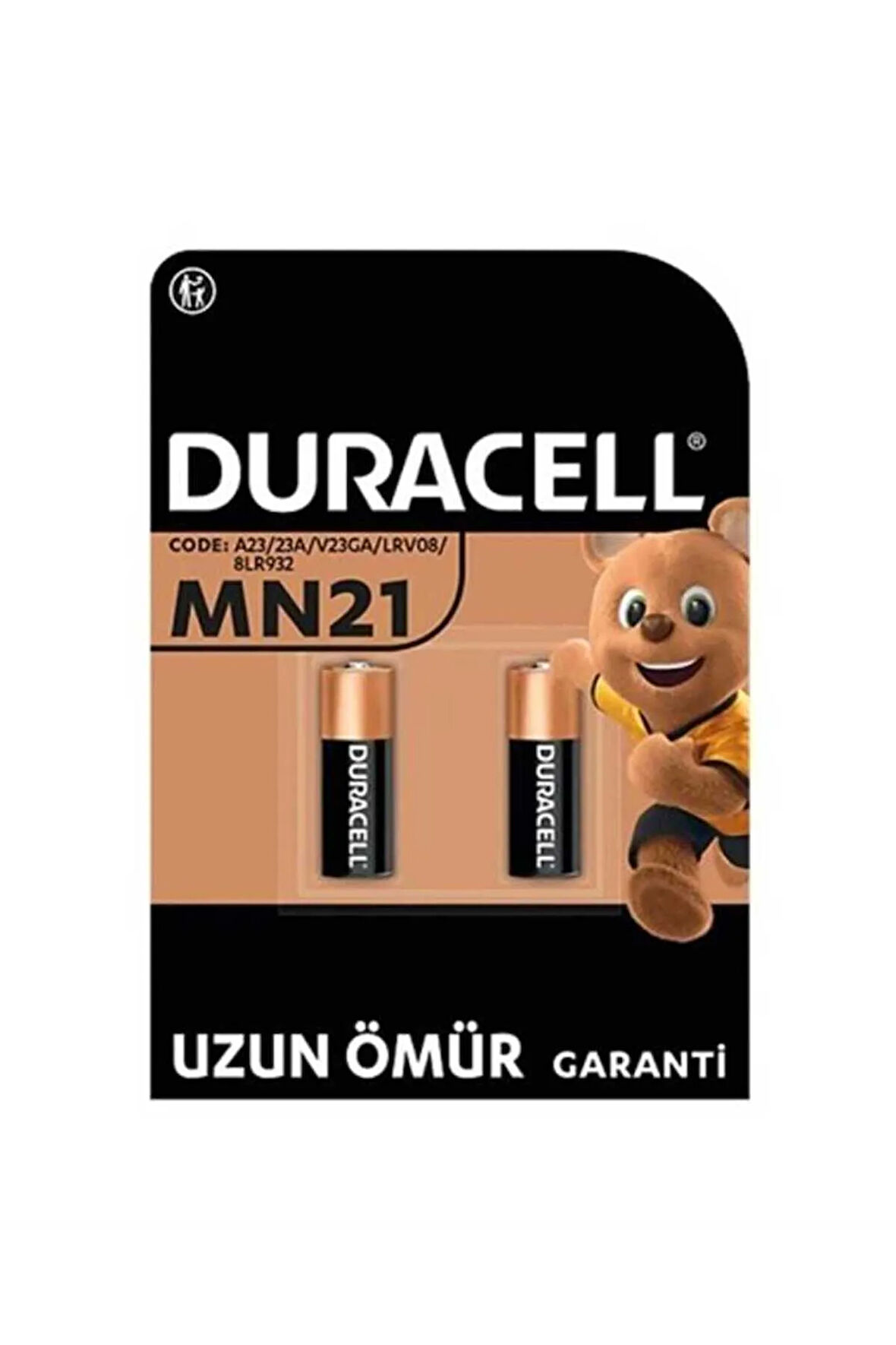 Pil Özel Alkalin MN21 12 Volt 2'li Paket