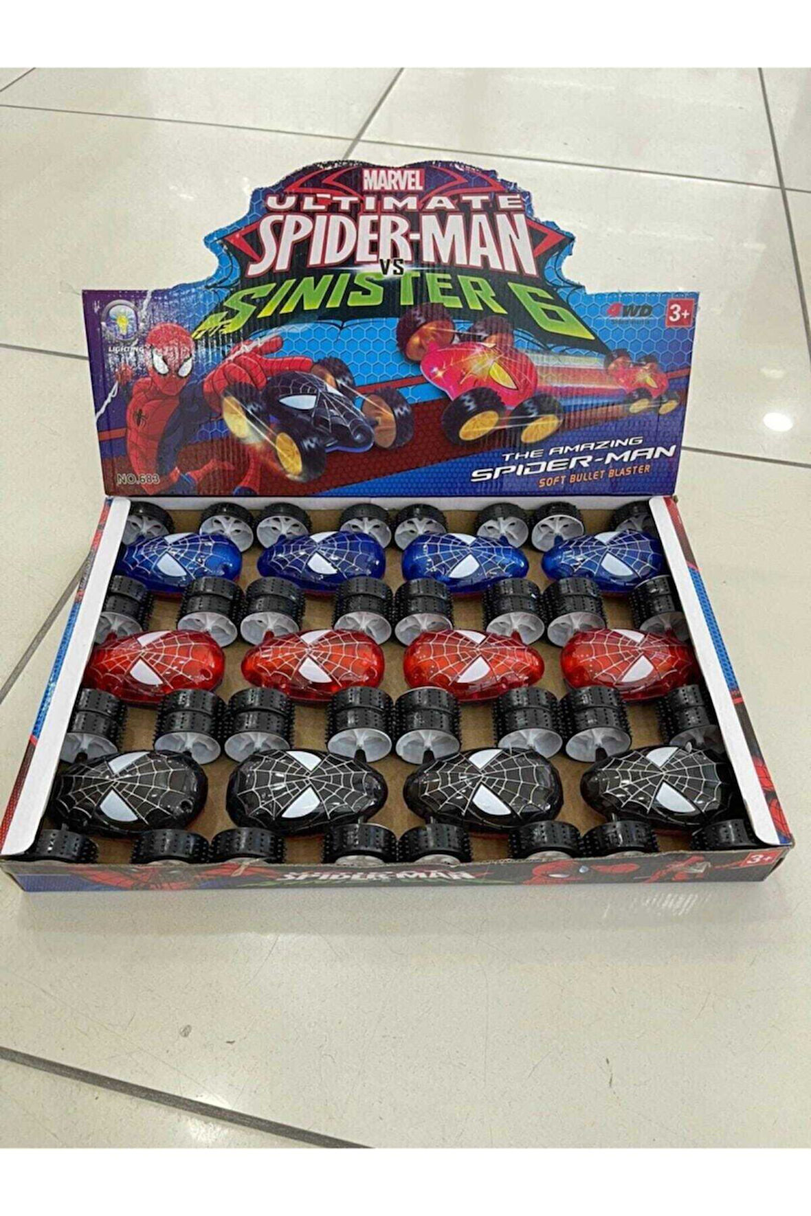 Kız Erkek Çocuk Eğlenceli Oyuncaklar Sınıster 6-oyuncak Araba