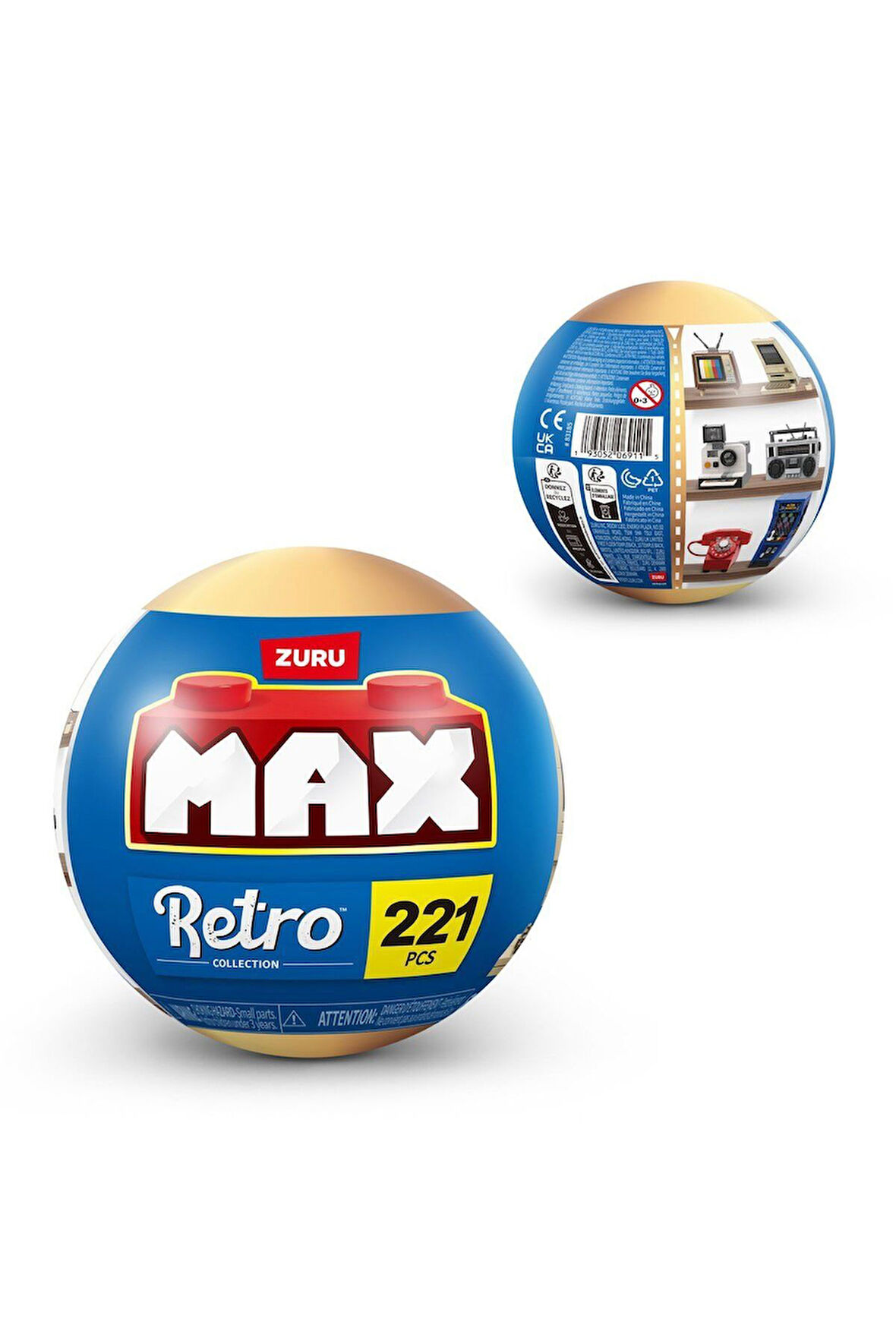 Kız Erkek Çocuk Oyuncak MNB07000 MAX Retro sürprizi 168 parça - 1adet Fiyatıdır Kız Erkek Çocuk Oyun