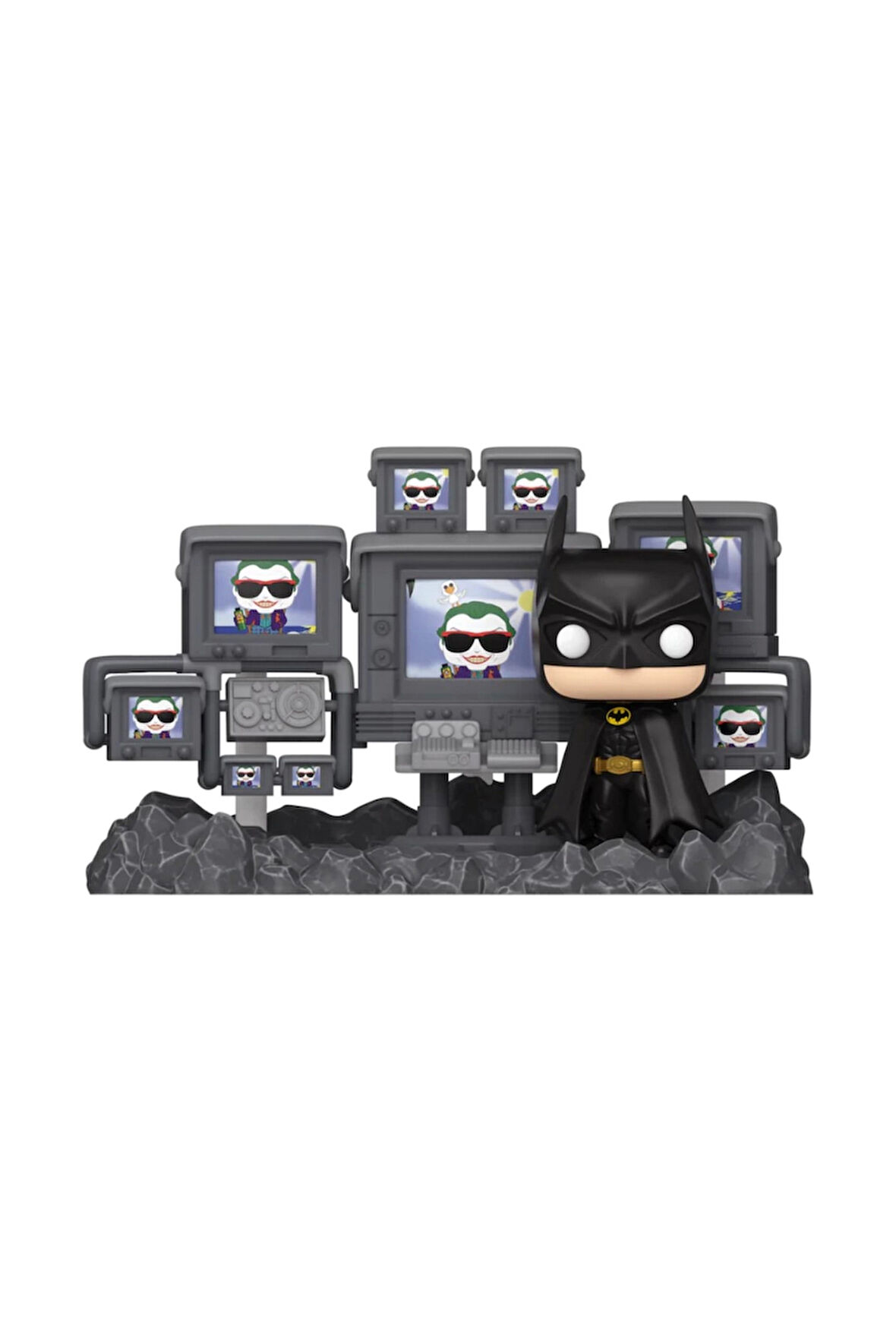 Kız Erkek Çocuk Oyuncak Funko POP Deluxe: Batman 85th - Batman in Batcave Kız Erkek Çocuk Oyuncak Eğ