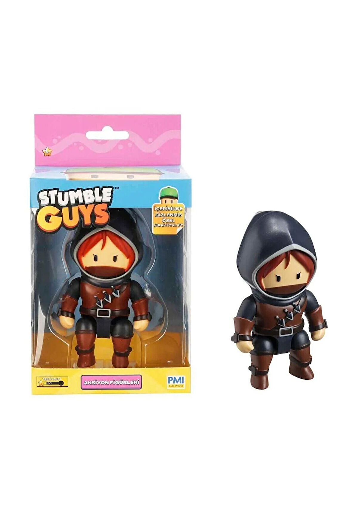 Kız Erkek Çocuk Oyuncak PMI SG6210 Stumble Guys 11,5cm Aksiyon Figür Kız Erkek Çocuk Oyuncak Eğitici