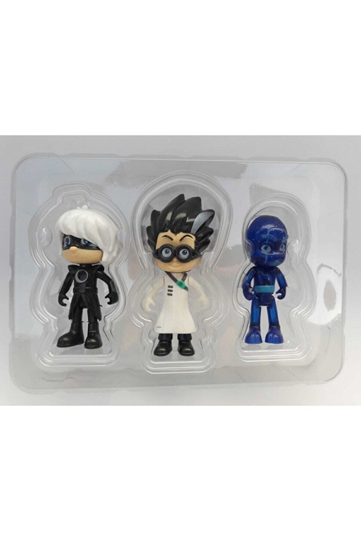 Kız Erkek Çocuk Eğlenceli Oyuncaklar Pijamaskeliler 3 Lü Figür Oyuncak Romeo Gece Ninjası Ay Kızı Pj