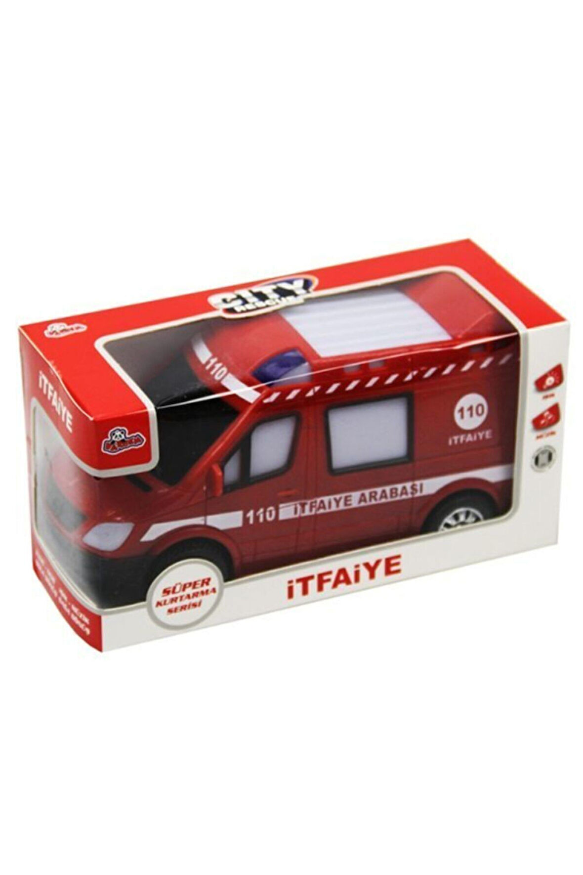 Kız Erkek Çocuk Eğlenceli Oyuncaklar Kutulu Kaliteli Pilli Sesli Işıklı İtfaye