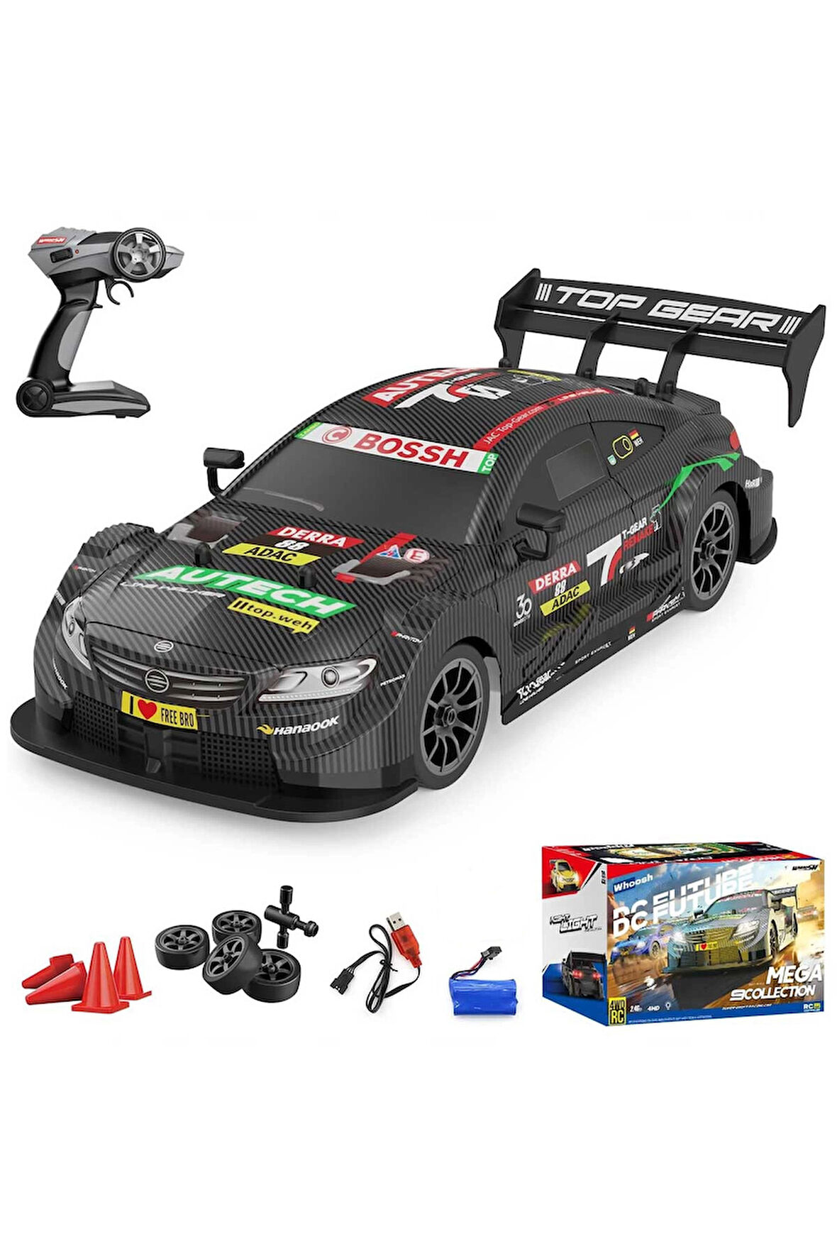 Kız Erkek Çocuk Oyuncak Uzaktan Kumandalı Drift Araba 30 km Kız Erkek Çocuk Oyuncak Eğitici Oyuncakl