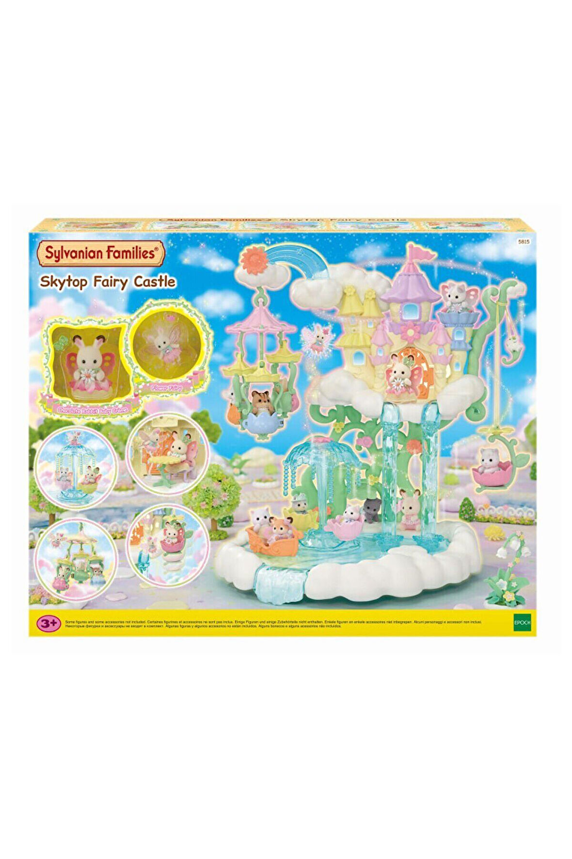 Kız Erkek Çocuk Oyuncak 5815 Sylvanian Families Gökyüzü Masal Kalesi Oyun Seti +3 yaş Kız Erkek Çocu