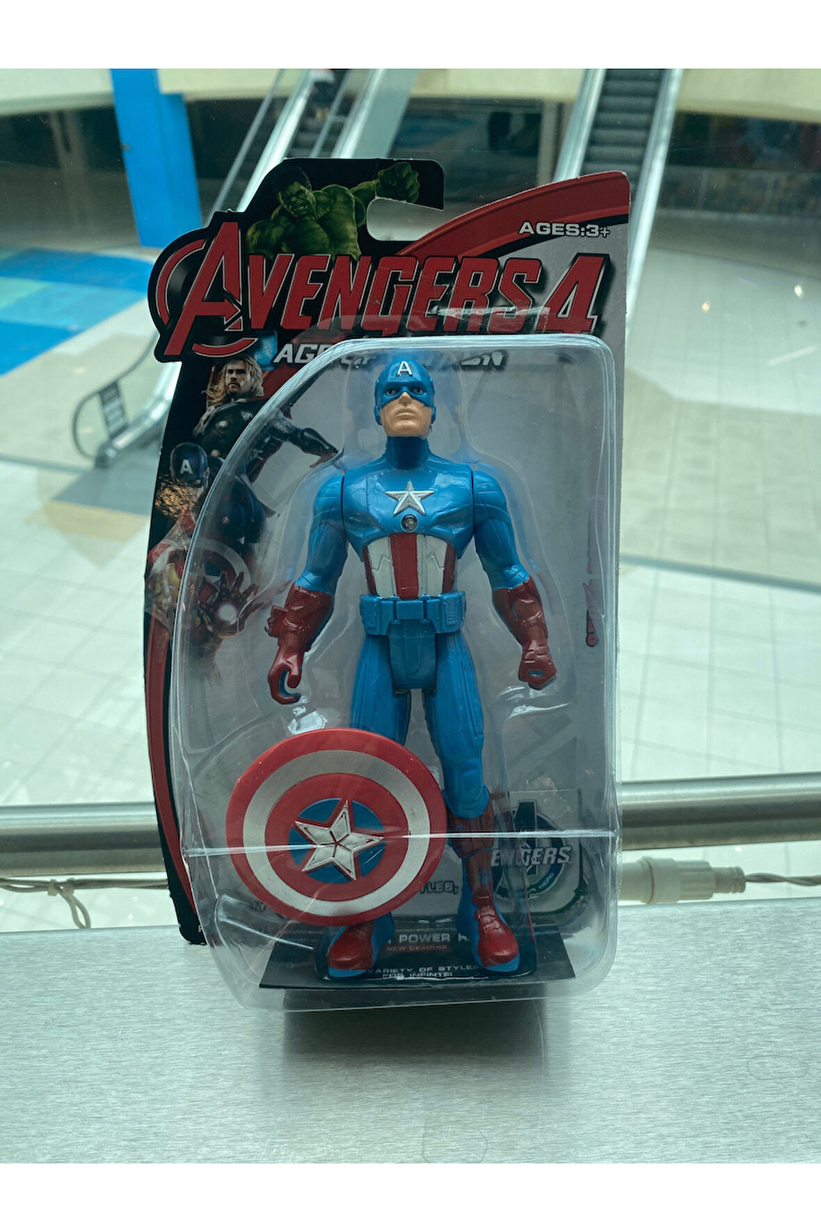 Kız Erkek Çocuk Eğlenceli Oyuncaklar Captan Amerika