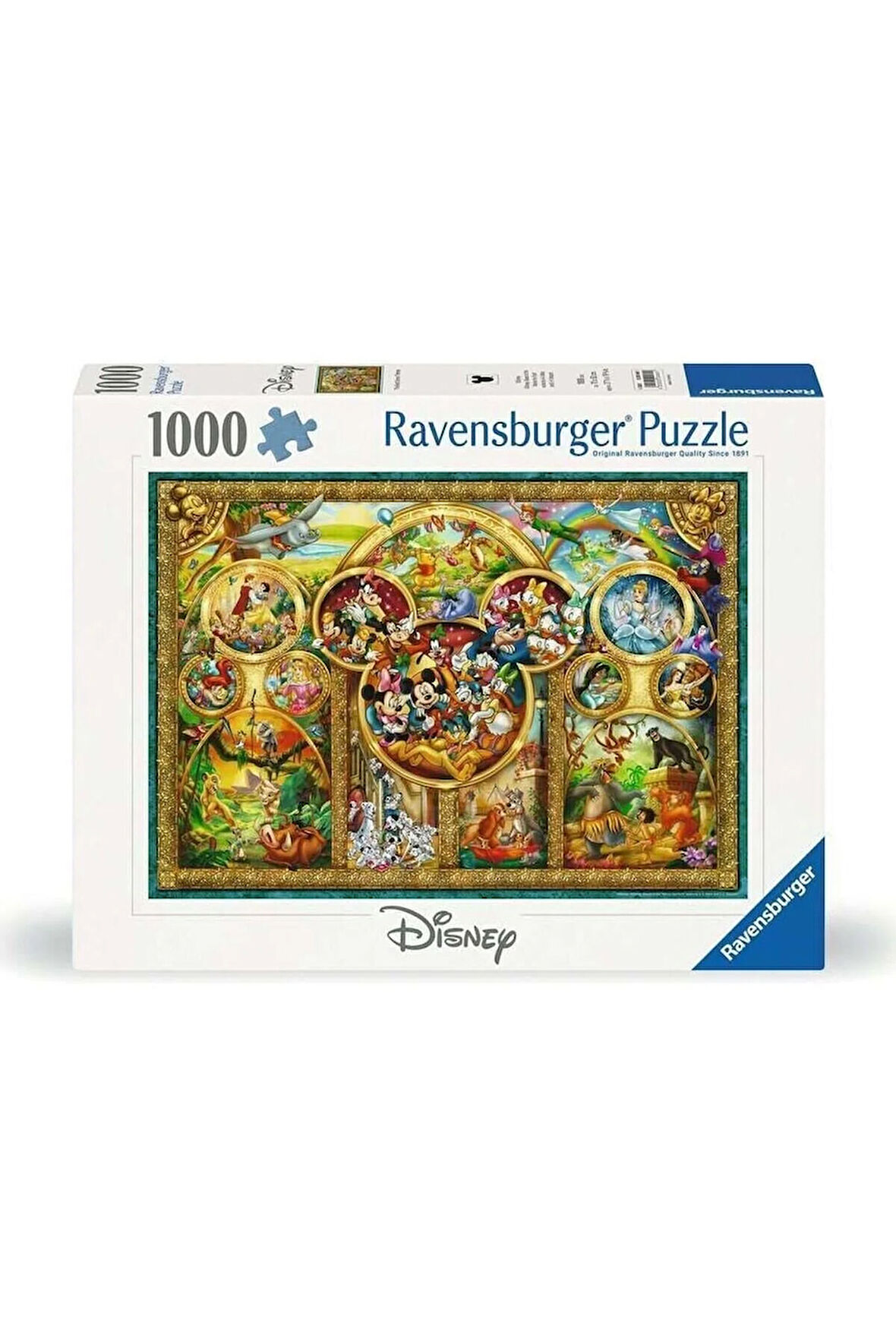 Kız Erkek Çocuk Oyuncak 12000469 En Güzel Teması 1000 parça Ravensburger Puzzle Kız Erkek Çocuk Oyun