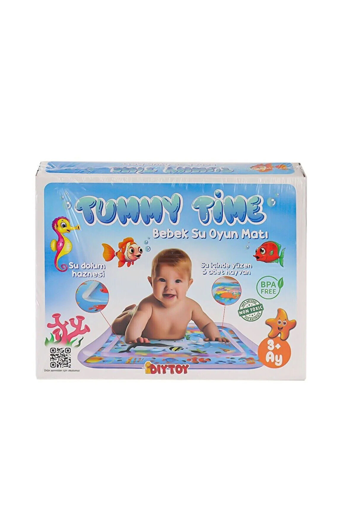 Kız Erkek Çocuk Oyuncak 2885 Tummy Time Bebek Su Oyun Matı Kız Erkek Çocuk Oyuncak Eğitici Oyuncakla