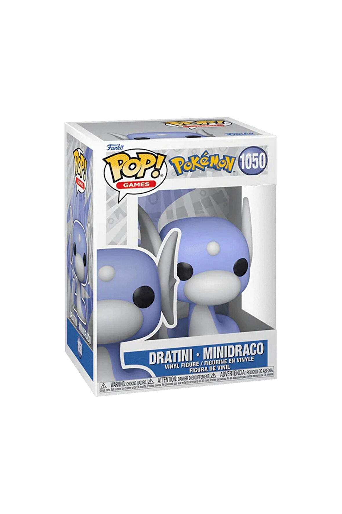 Kız Erkek Çocuk Oyuncak Funko POP Games: Pokemon- Dratini Kız Erkek Çocuk Oyuncak Eğitici Oyuncaklar