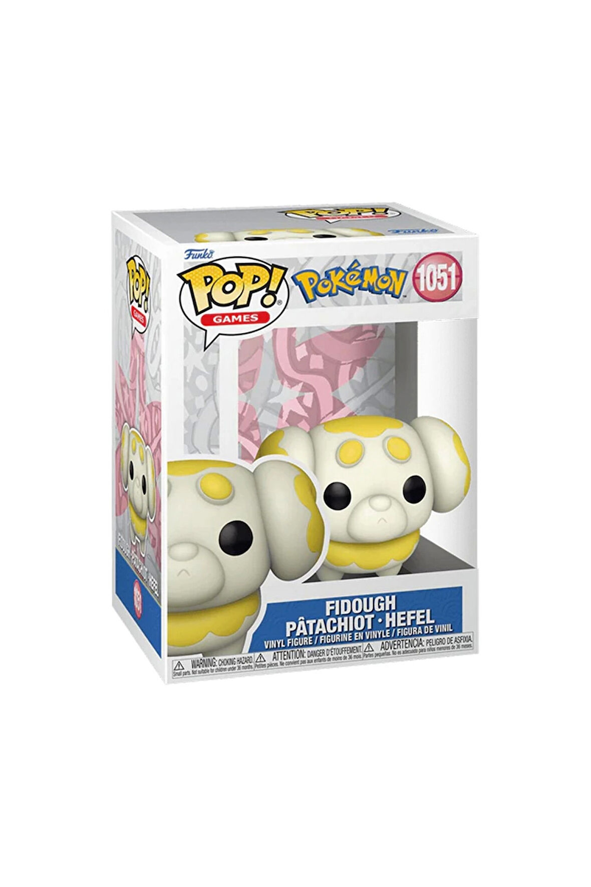 Kız Erkek Çocuk Oyuncak Funko POP Games: Pokemon - Fidough Kız Erkek Çocuk Oyuncak Eğitici Oyuncakla