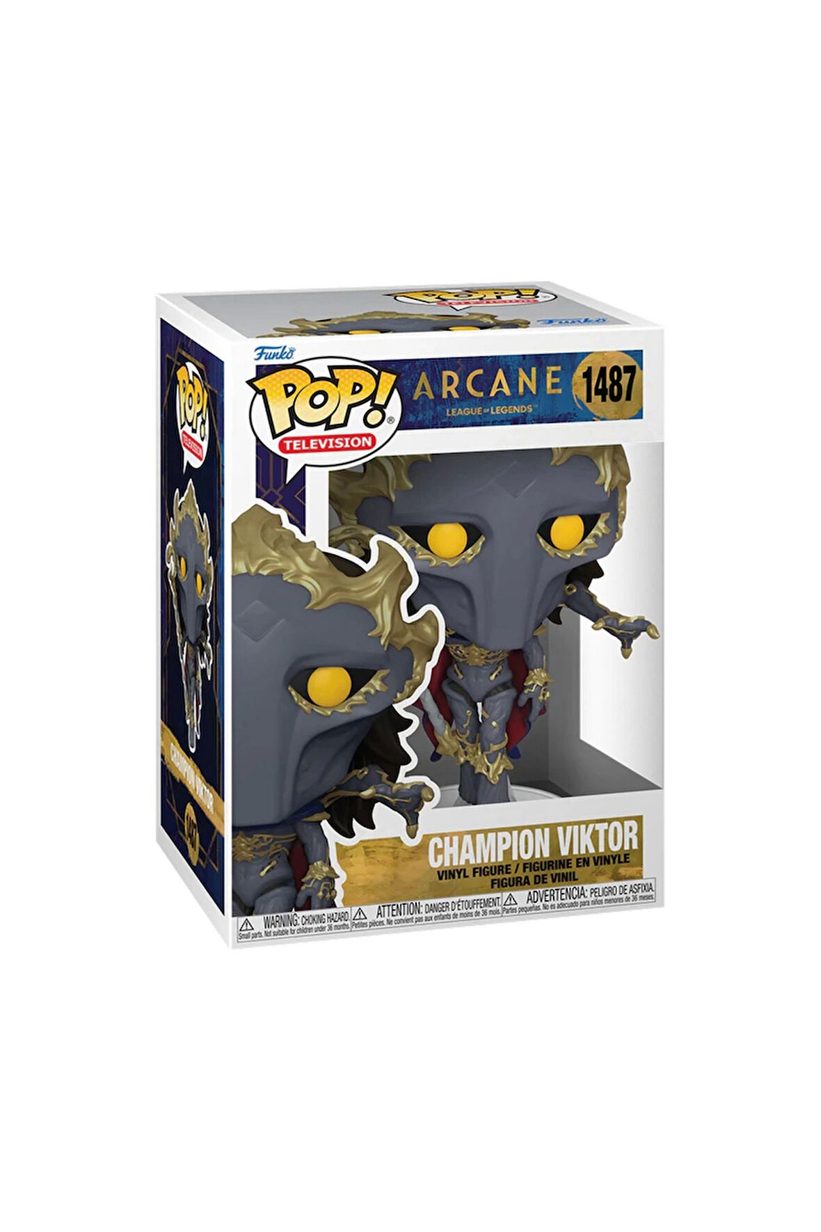 Kız Erkek Çocuk Oyuncak Funko POP Animation: Arcane: League of Legends - Viktor Kız Erkek Çocuk Oyun