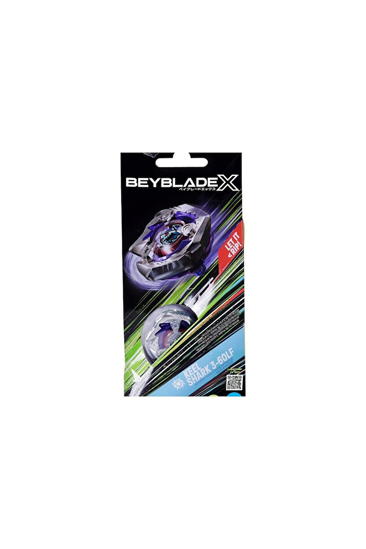 Kız Erkek Çocuk Oyuncak BEY00000 Beyblade Top Keel Shark 3-60LF Kız Erkek Çocuk Oyuncak Eğitici Oyun