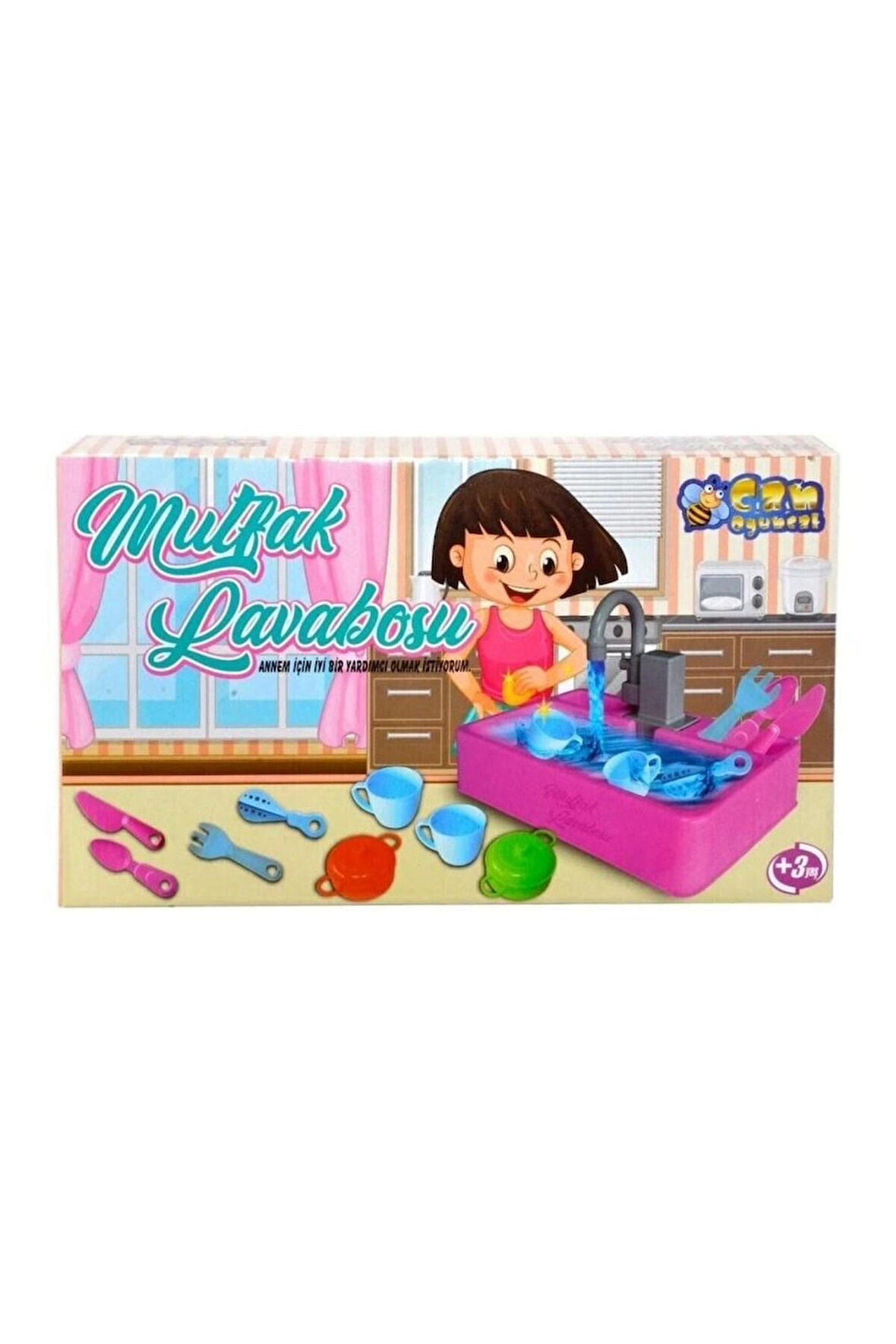 Kız Erkek Çocuk Oyuncak KUT.MUTFAK LAVABOSU Kız Erkek Çocuk Oyuncak Eğitici Oyuncaklar