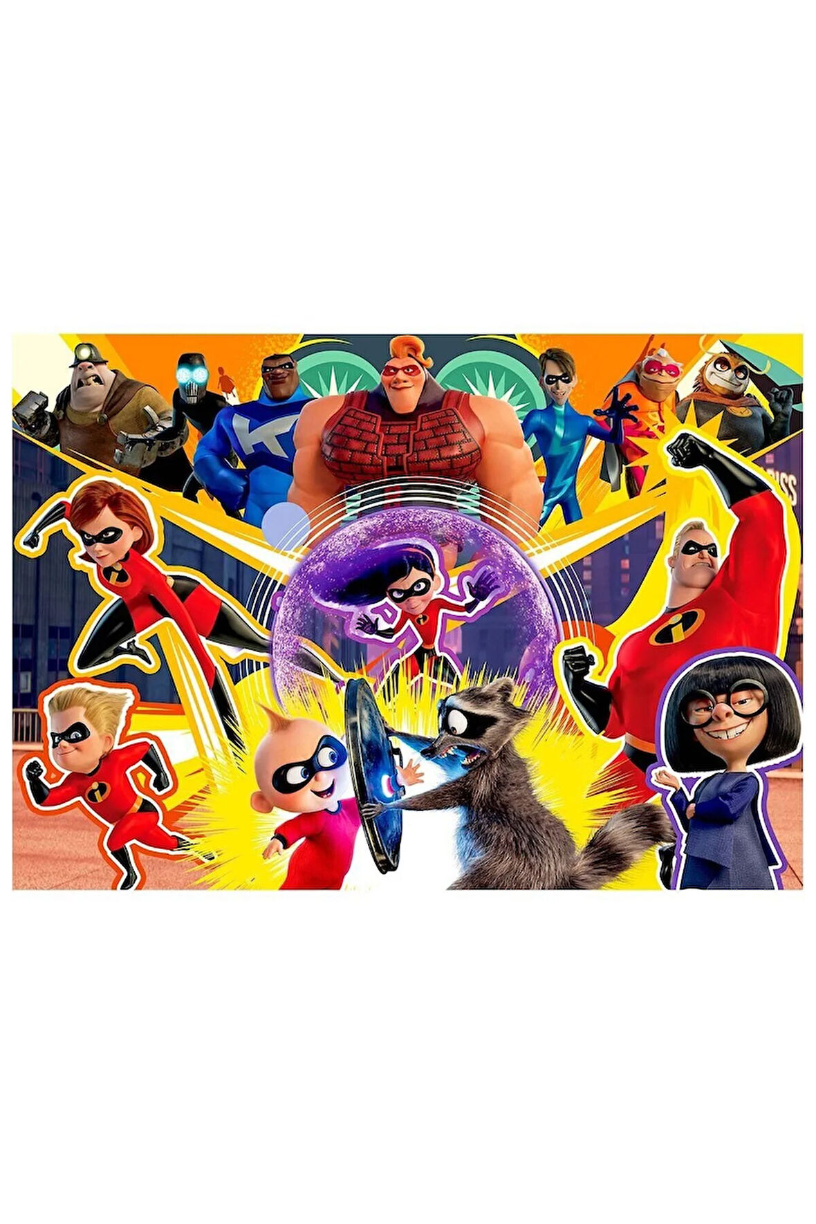 Kız Erkek Çocuk Oyuncak KS Incredibles 2 Puzzle 200 Parça Kız Erkek Çocuk Oyuncak Eğitici Oyuncaklar