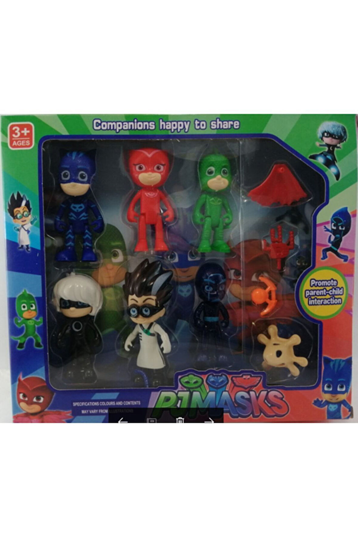 Kız Erkek Çocuk Eğlenceli Oyuncaklar 10'lu Set