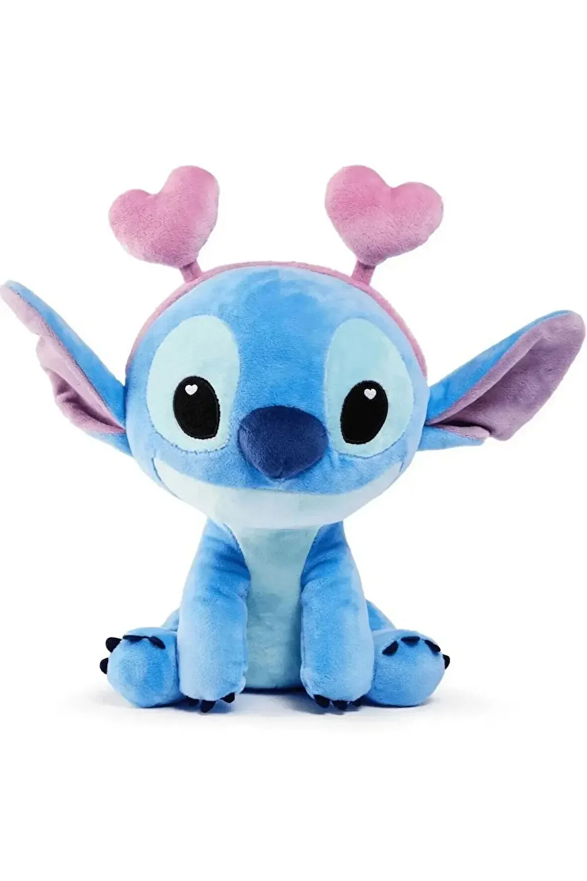 Kız Erkek Çocuk Oyuncak Kalp Kulaklıklı Stitch Peluş 25cm Kız Erkek Çocuk Oyuncak Eğitici Oyuncaklar