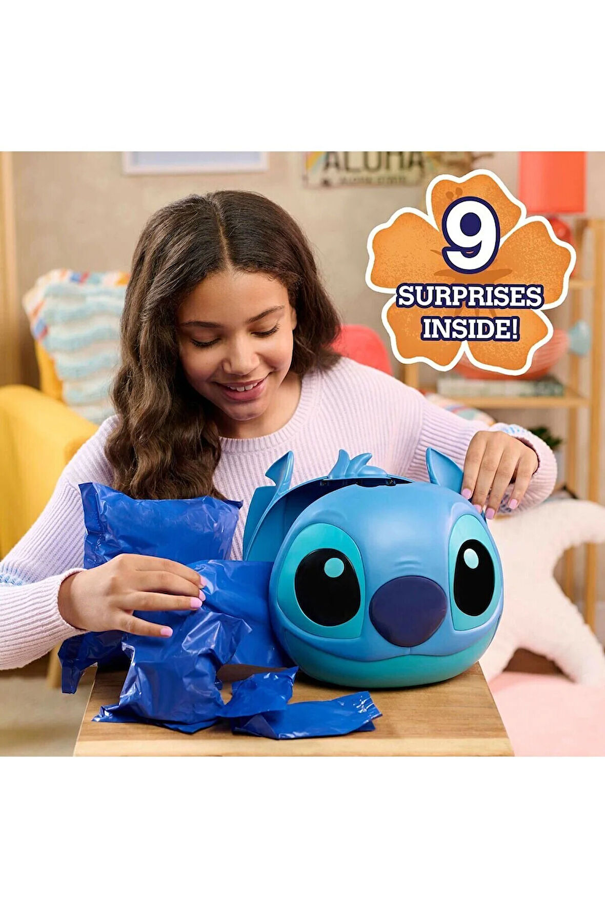 Kız Erkek Çocuk Oyuncak TTC48000 Stitch Sürpriz Jumbo Kapsül Kız Erkek Çocuk Oyuncak Eğitici Oyuncak