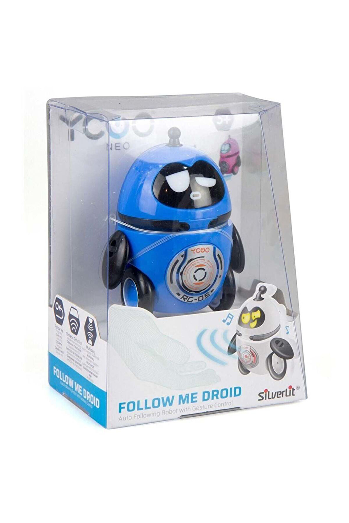 Kız Erkek Çocuk Oyuncak SIL 88575 Silverlit Follow Me Droid Robot Kız Erkek Çocuk Oyuncak Eğitici Oy