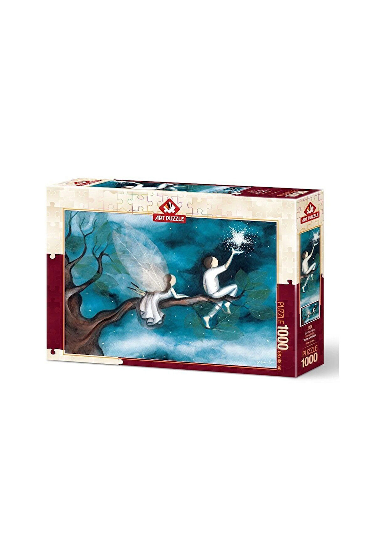 Kız Erkek Çocuk Oyuncak 5222 Art Puzzle Kuzey Yıldızı 1000 Parça Kız Erkek Çocuk Oyuncak Eğitici Oyu