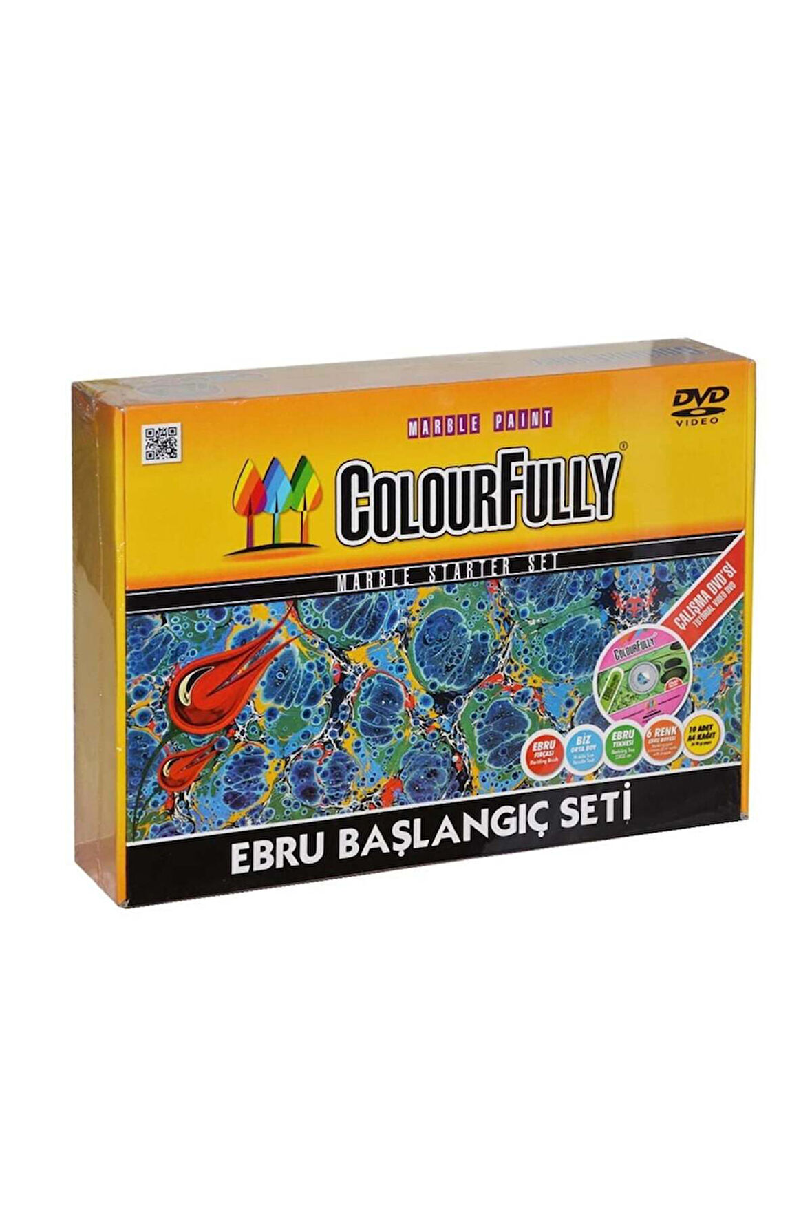 Kız Erkek Çocuk Oyuncak Ebru Sanatı Başlangıç Seti Eğitici Dvd'li Kız Erkek Çocuk Oyuncak Eğitici Oy