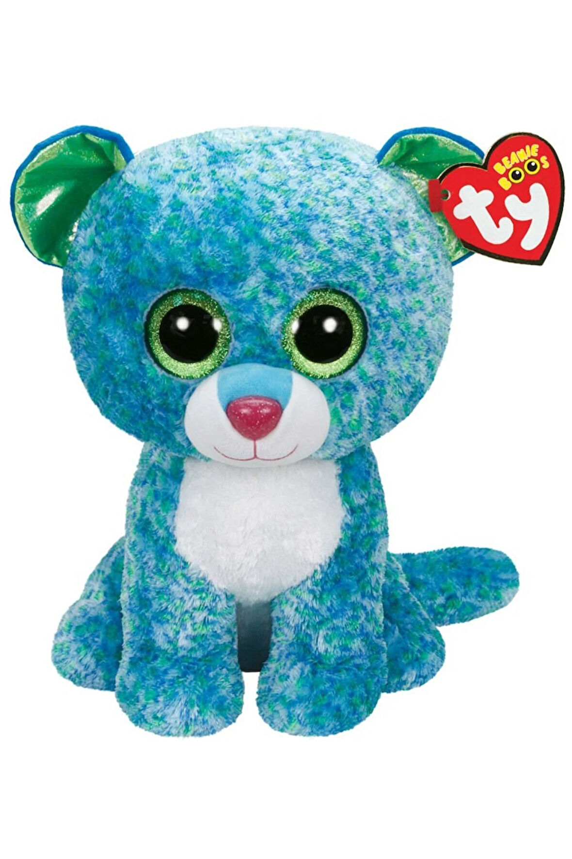 Kız Erkek Çocuk Oyuncak TY Beanie Boo´s Leona Leopar Peluş 40cm Kız Erkek Çocuk Oyuncak Eğitici Oyun