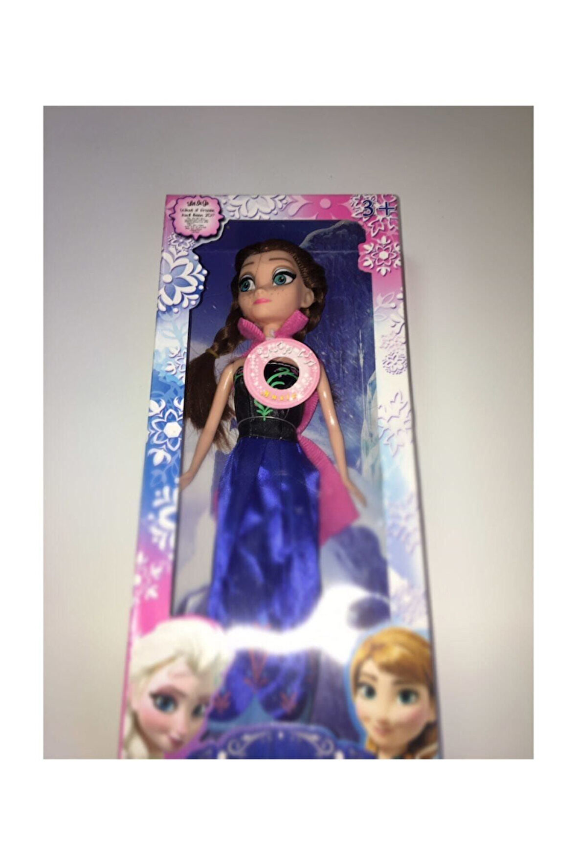 Kız Erkek Çocuk Eğlenceli Oyuncaklar 30Cm Müzikli Oyuncak Bebek Anna